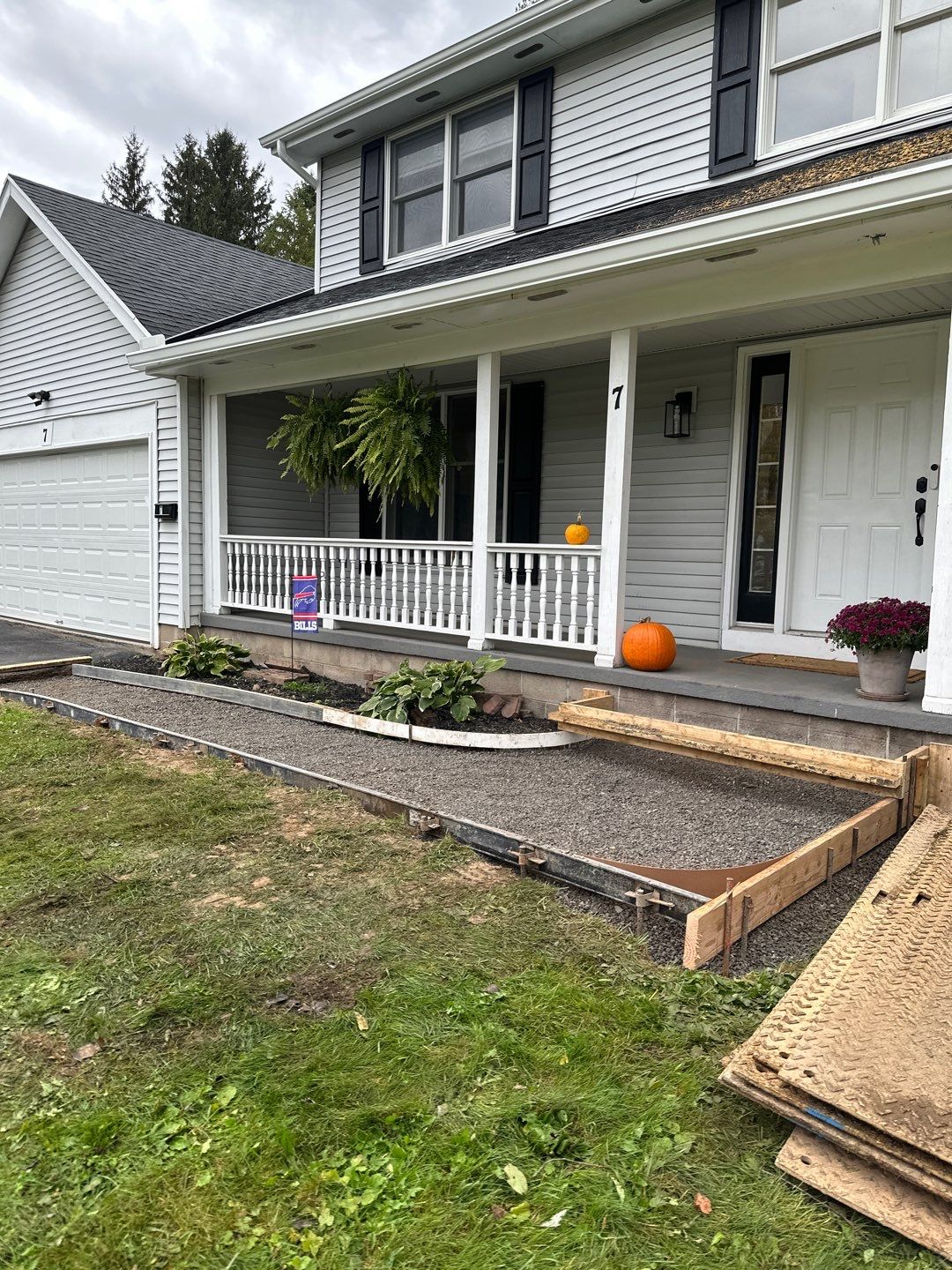 Broom Finish Walkway  by NG Masonry & Construction LLC