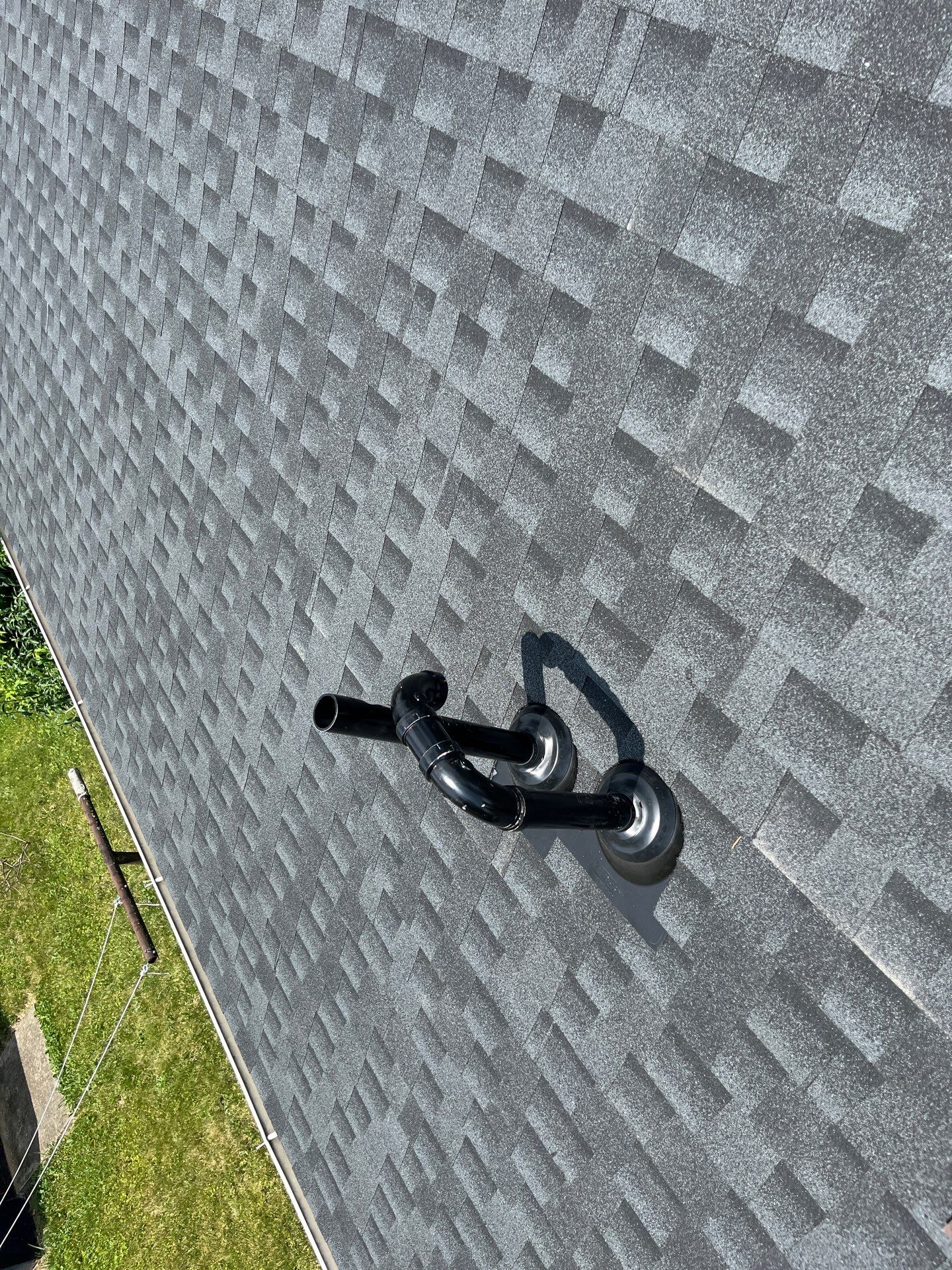 Residential Roofing Installation using GAF Timberline HDZ Charcoal by Nitro Roofing and Construction