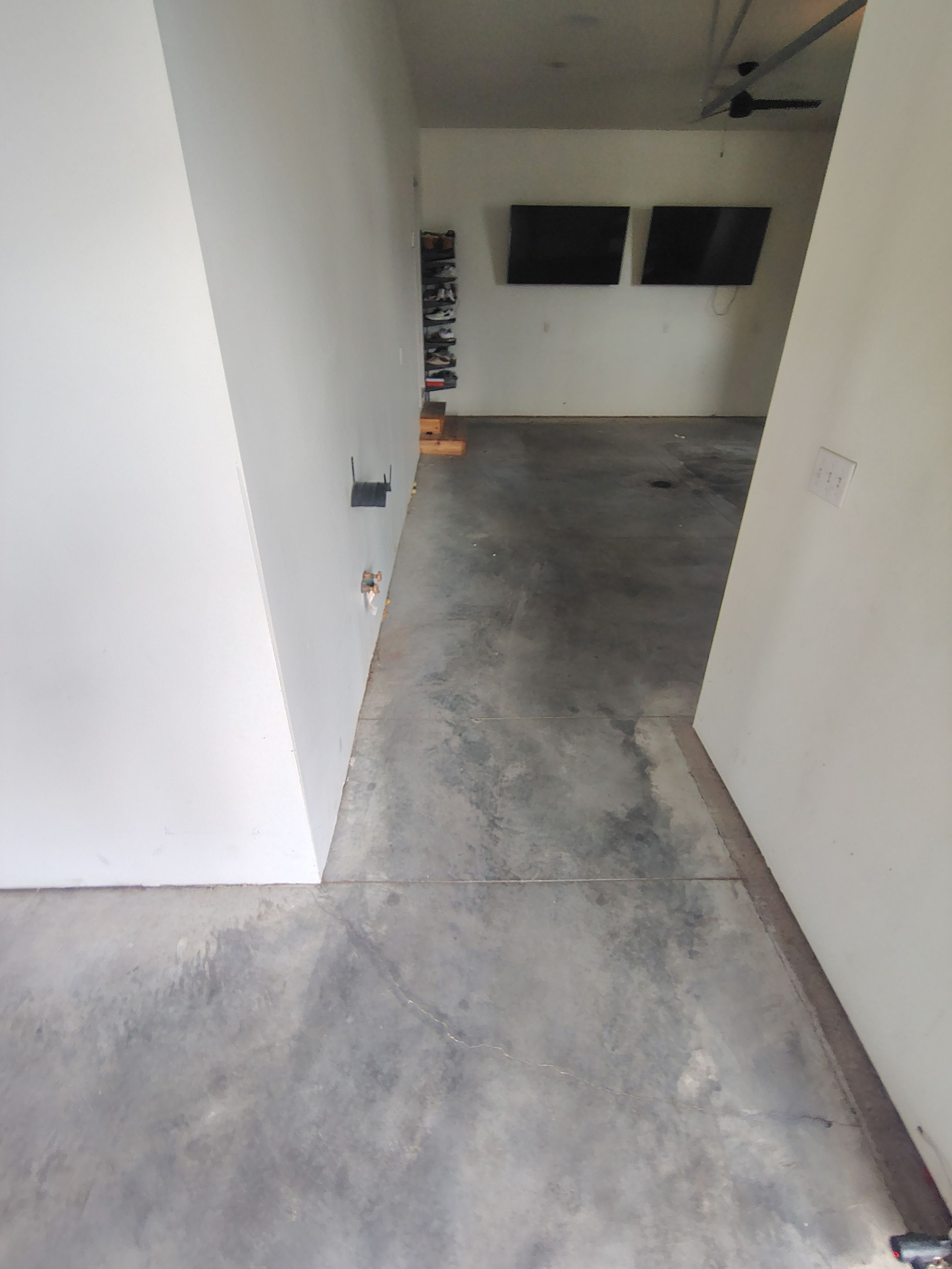 Dell Rapids Multi-Car Garage Concrete Floor Coating and Repair by Select Painting, Coatings & Garage Cabinets