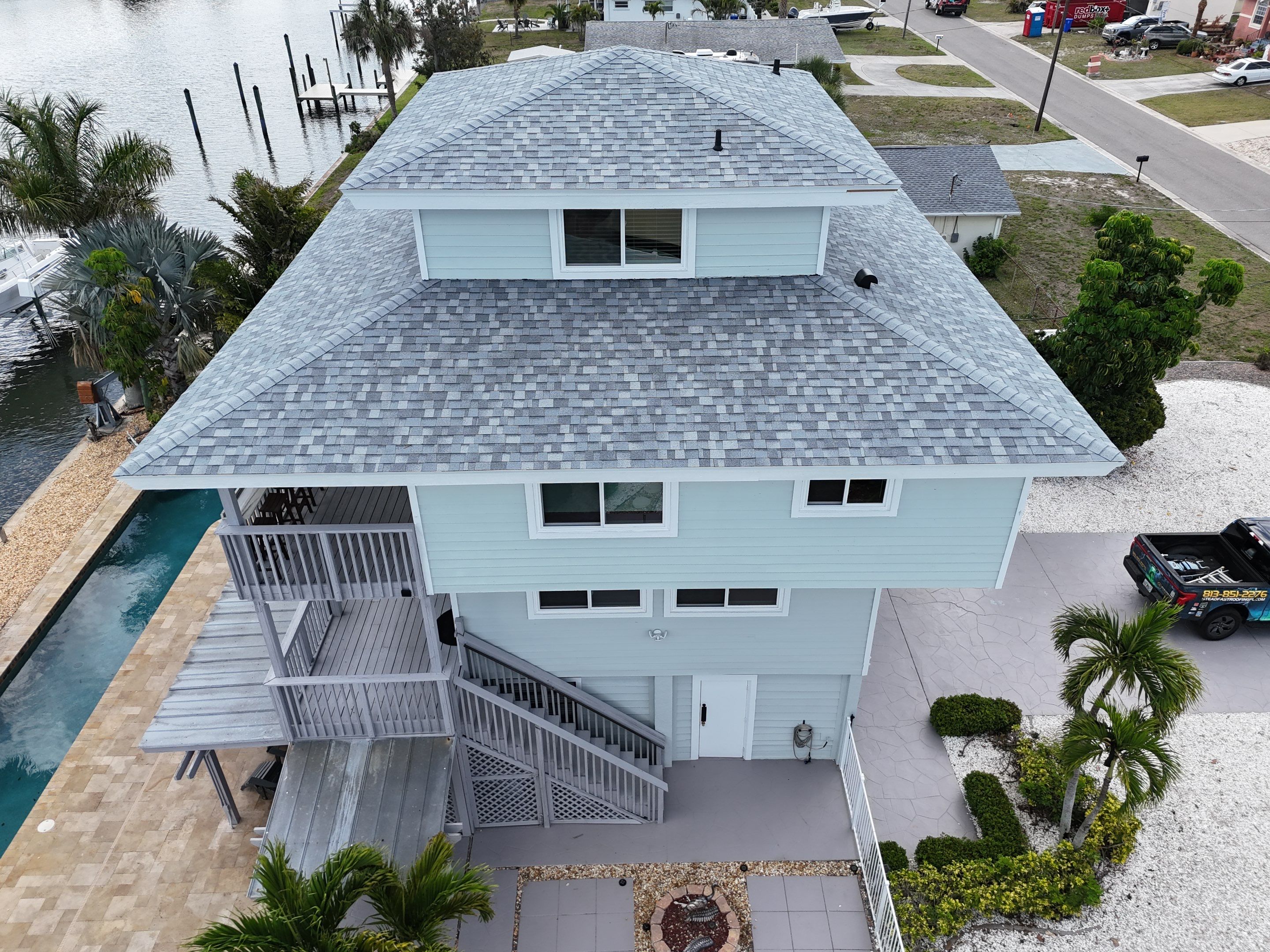 Roof Replacement in Apollo Beach, FL by Steadfast Roofing 