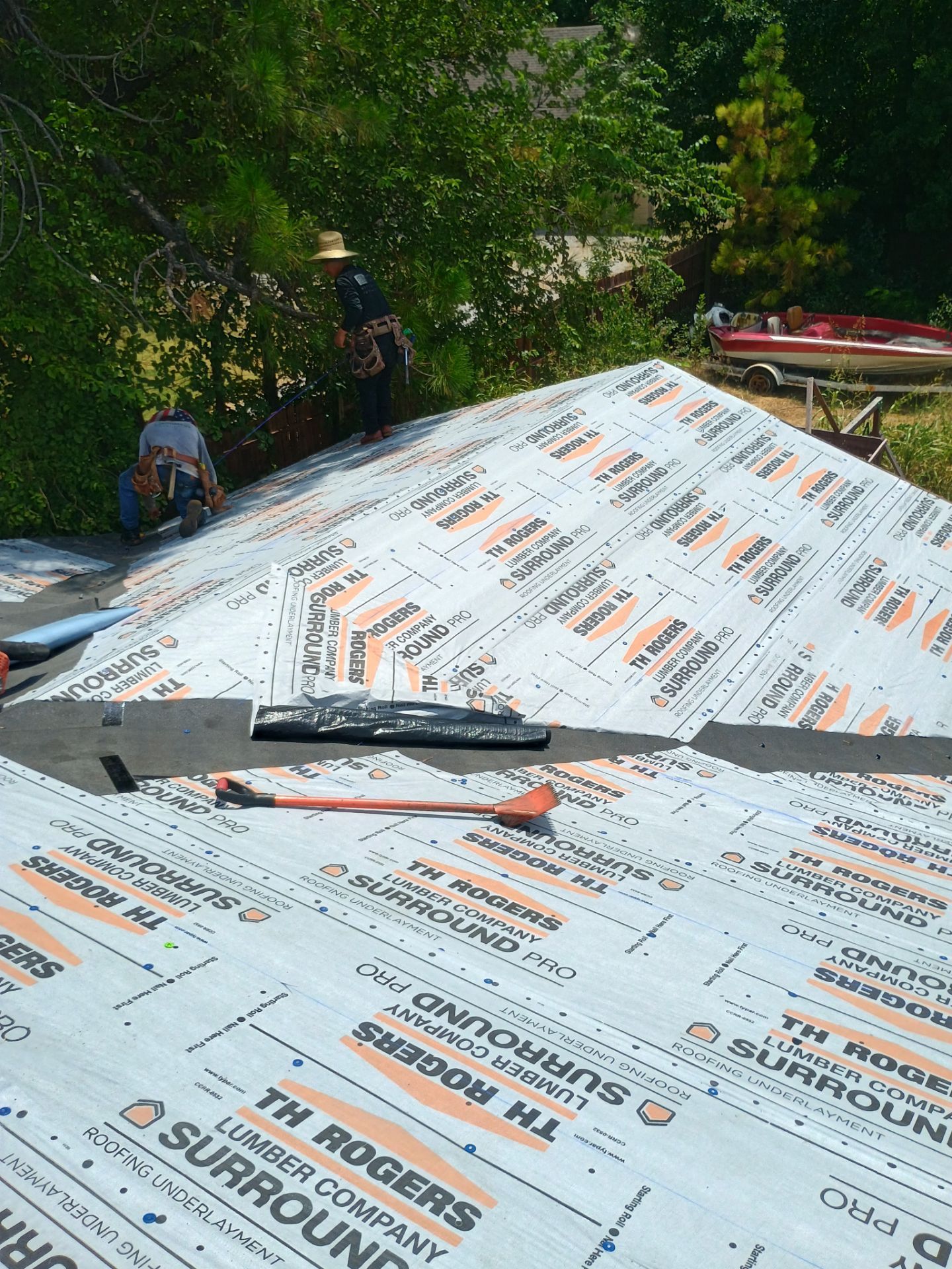 GAF Timberline Architectural Shingle Roof Replacement in Wynnewood by BANA Roofing and Solar Supply