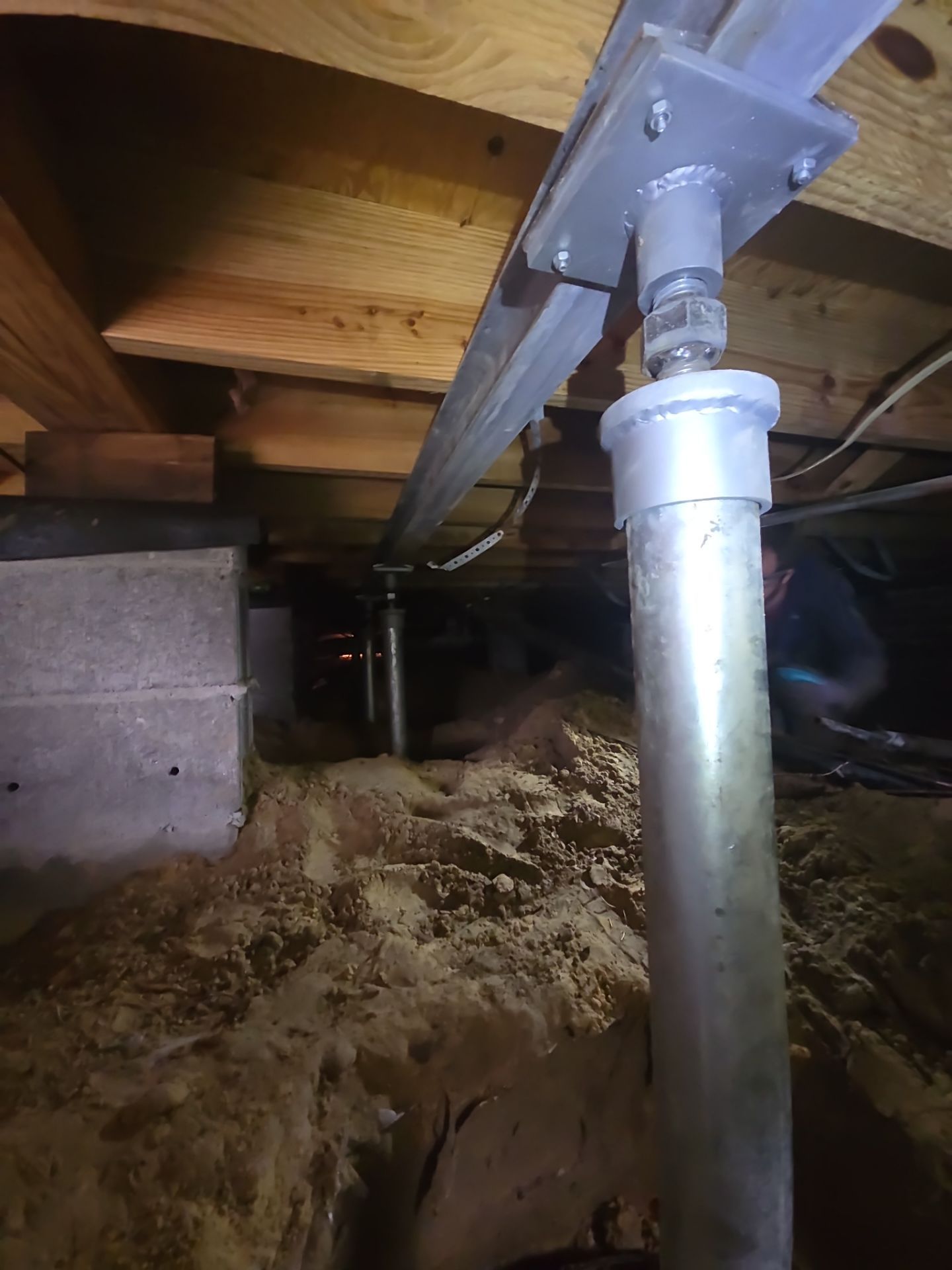 Project in Suffolk by Patriot Crawl Space Repairs