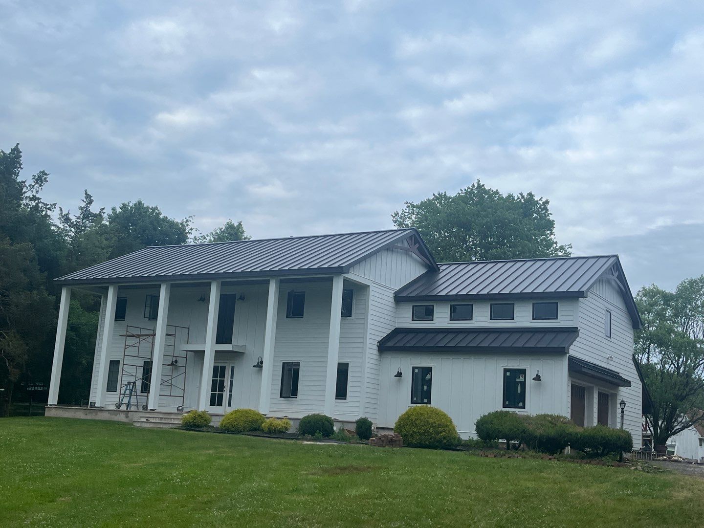 Gorgeous Standing Seam Roof Color Black by CMNG LLC