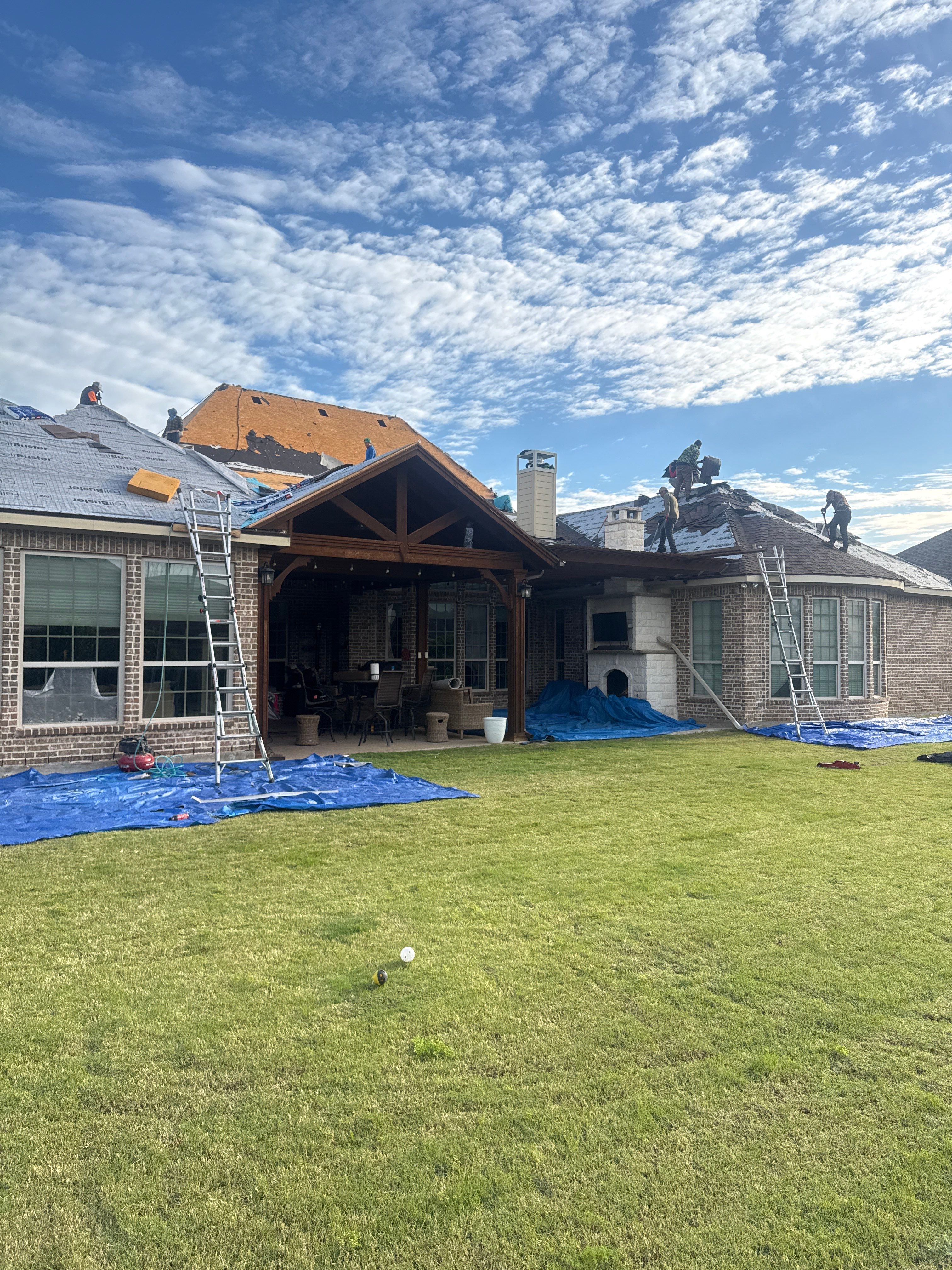 Residential Roof Replacement, and Full Exterior Restoration Wylie, Texas by Springtree Restoration 