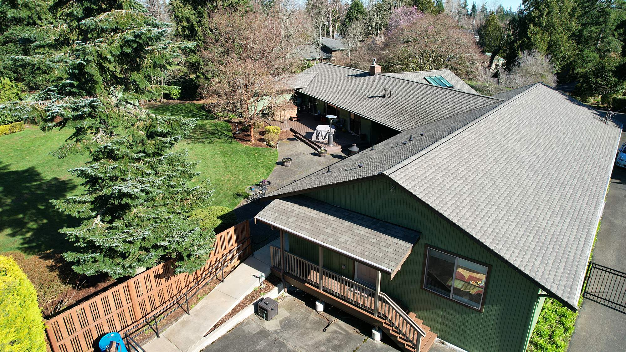 Residential Roofing Installation using GAF HDZ Shingles by Roofing Formula LLC