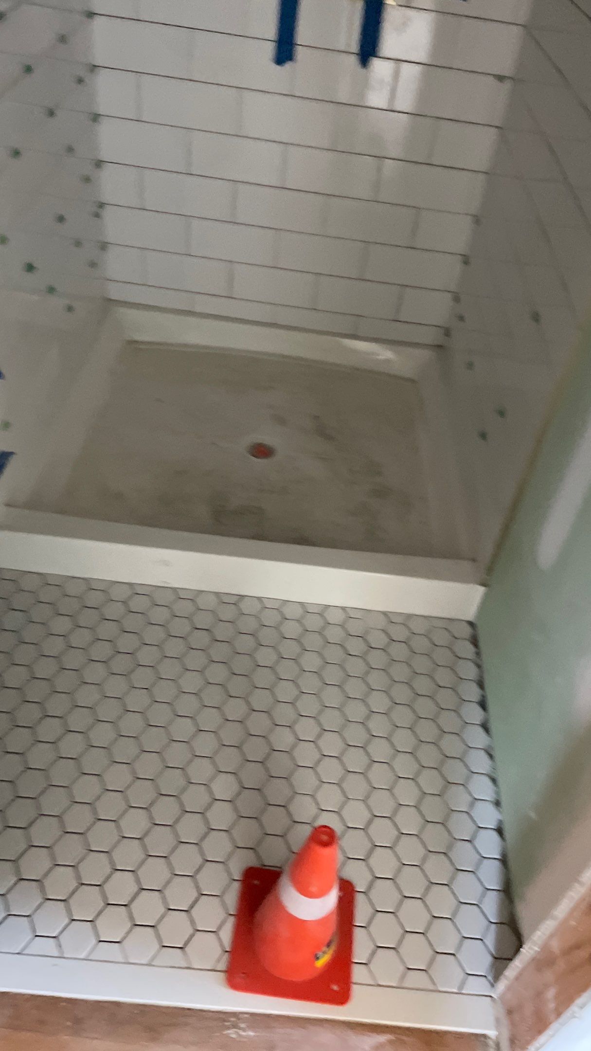 Remodeled Home with new tile floors, Showers and Refinished Oak Floors with stain and Waterbased Finish by Footprints Floors of Coastal Carolina