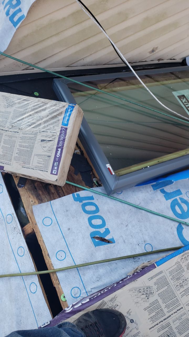 Burke Certainteed Landmark Pro MD Colonial Slate New Roof Installation by RM Banning, Inc.