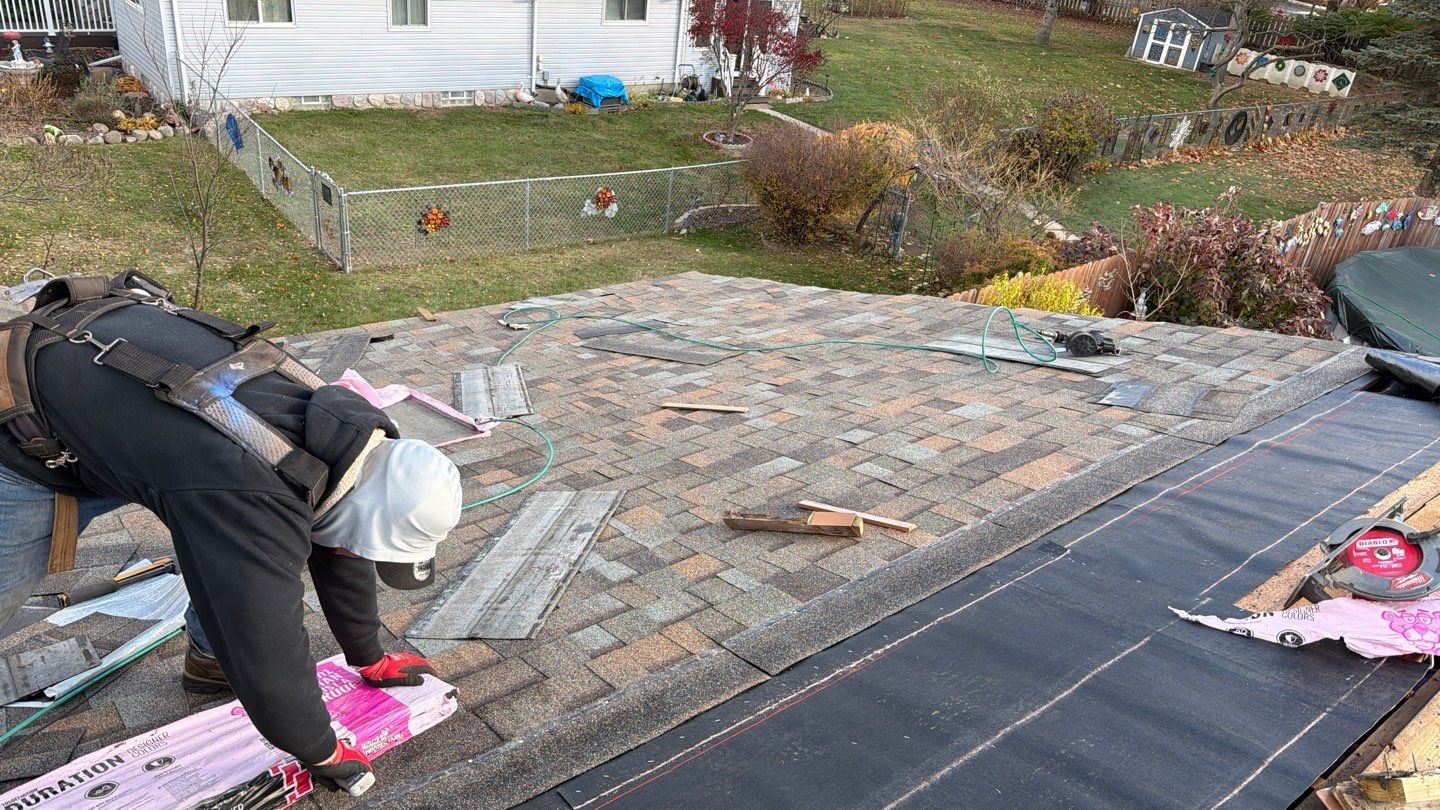 Roof Replacement using Owens Corning Aged Copper by 180 Contractors