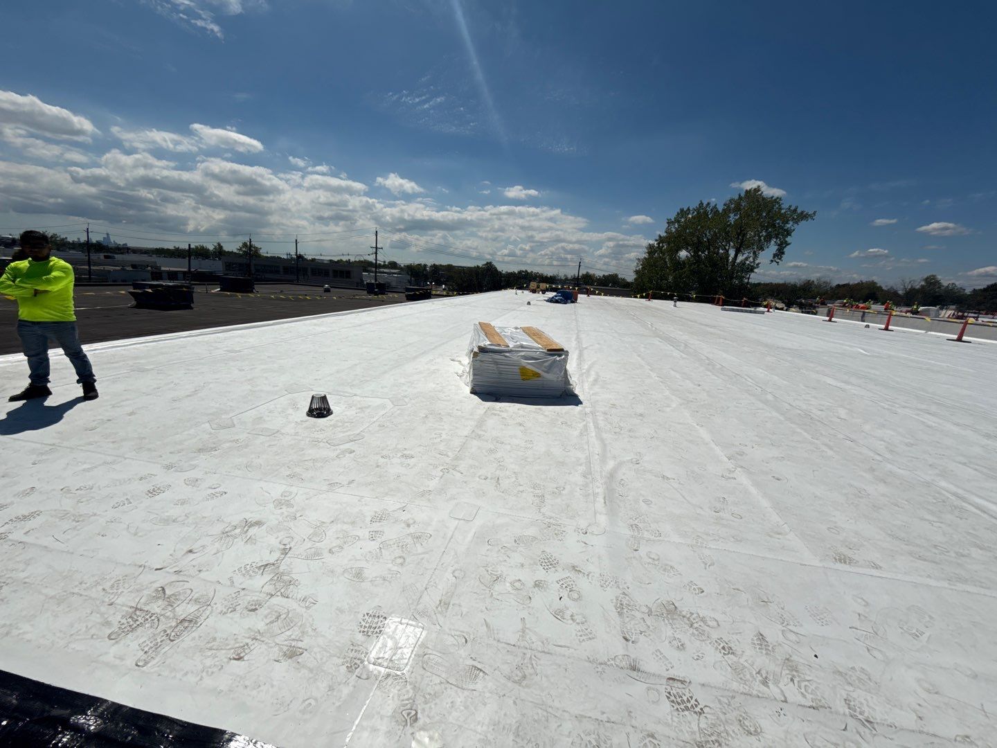 Commercial TPO Roof Replacement by All Site Roofing
