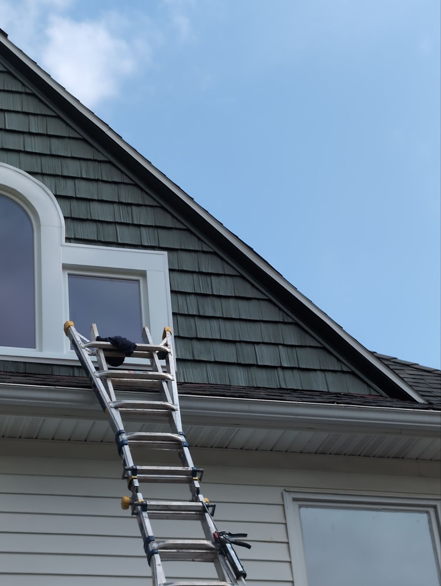 Gable siding and windows! by Gellings Roofing and Siding LLC