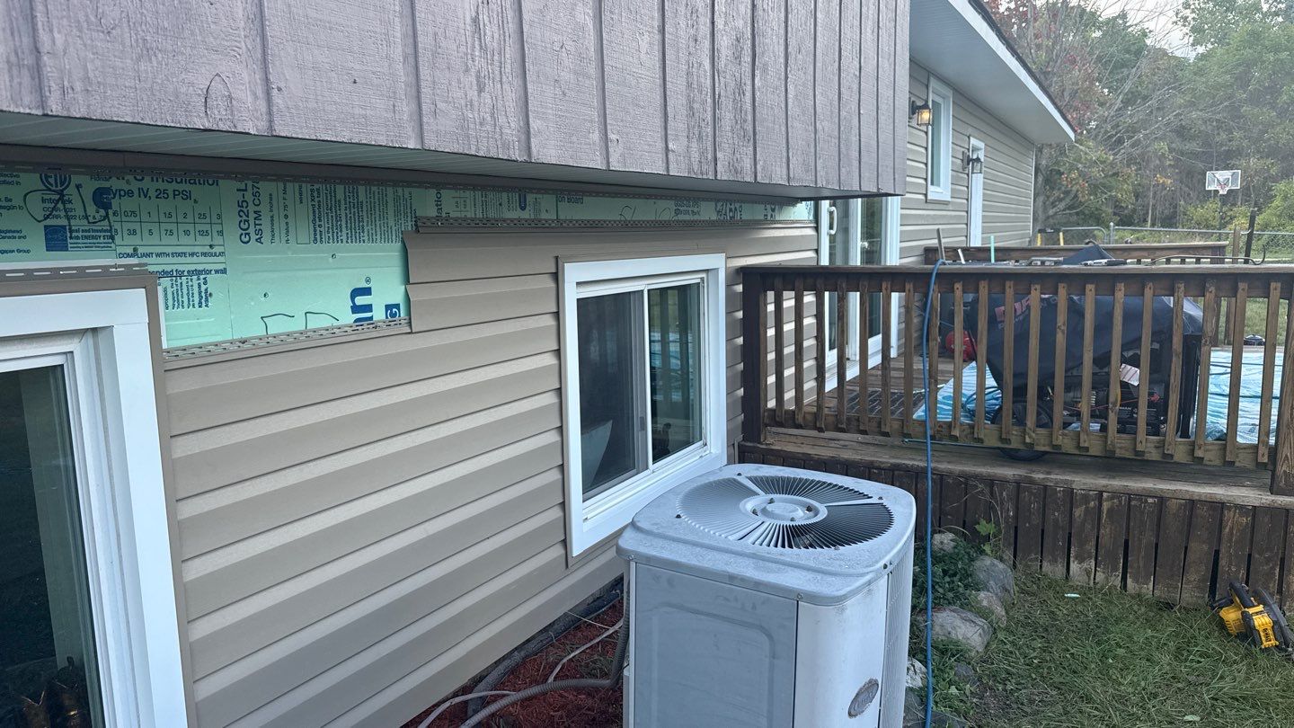 Siding Replacement using Alside D5" Tuscan Clay by 180 Contractors