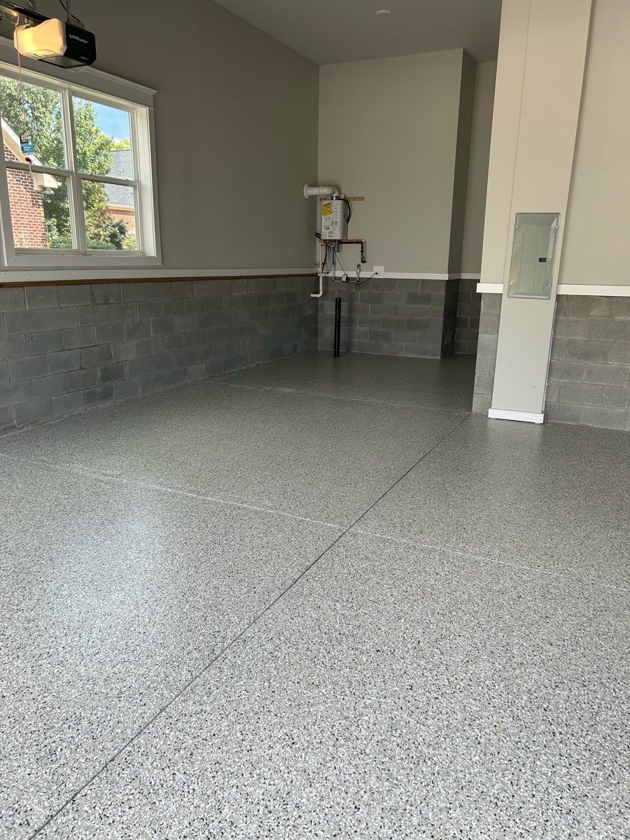Garage Floor Coating using Cabin Fever by My Garage Floor Guys