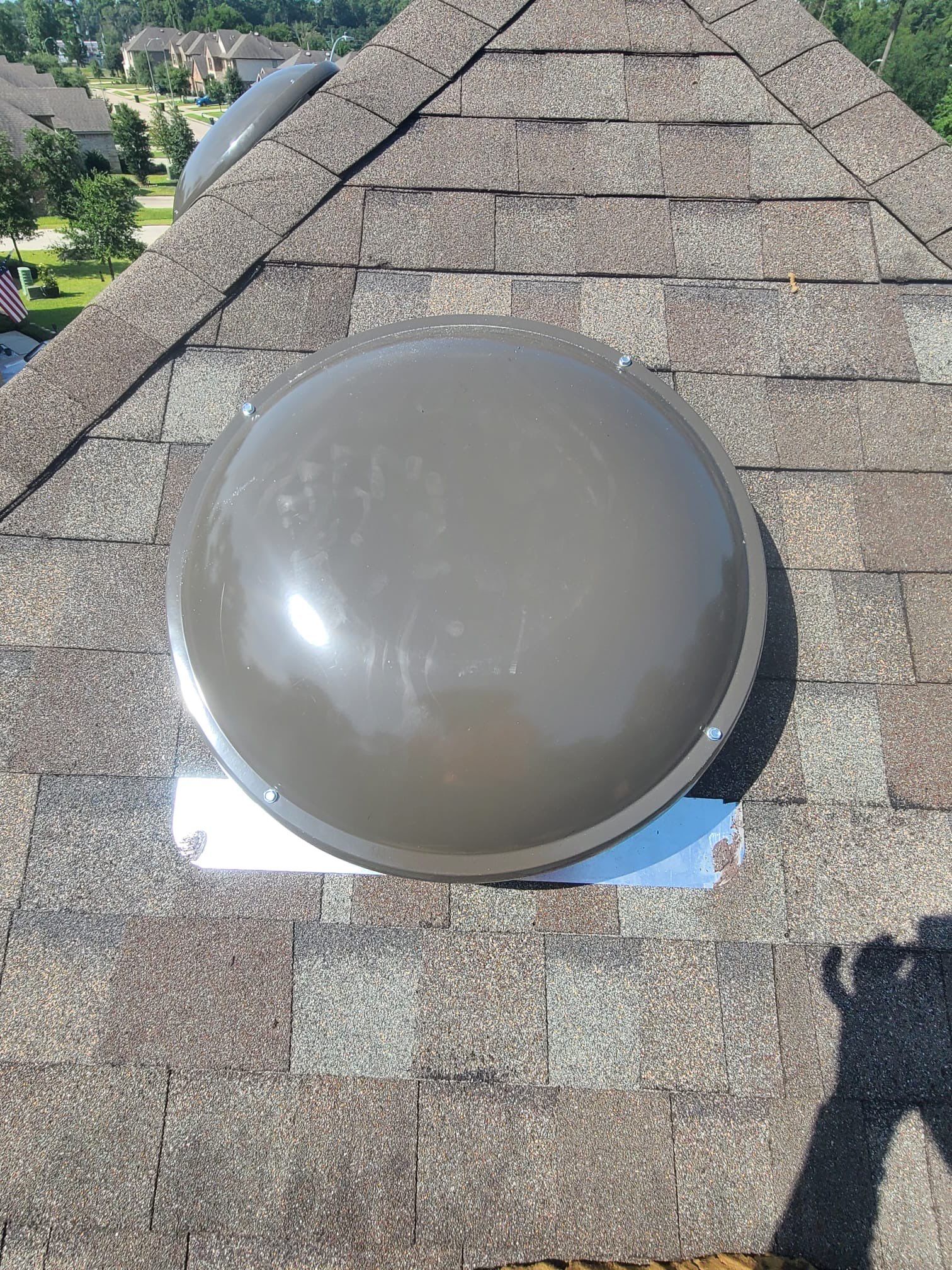 Hail Damage using Owen's Corning Duration (Lifetime) Shingles by Roof Repair Company