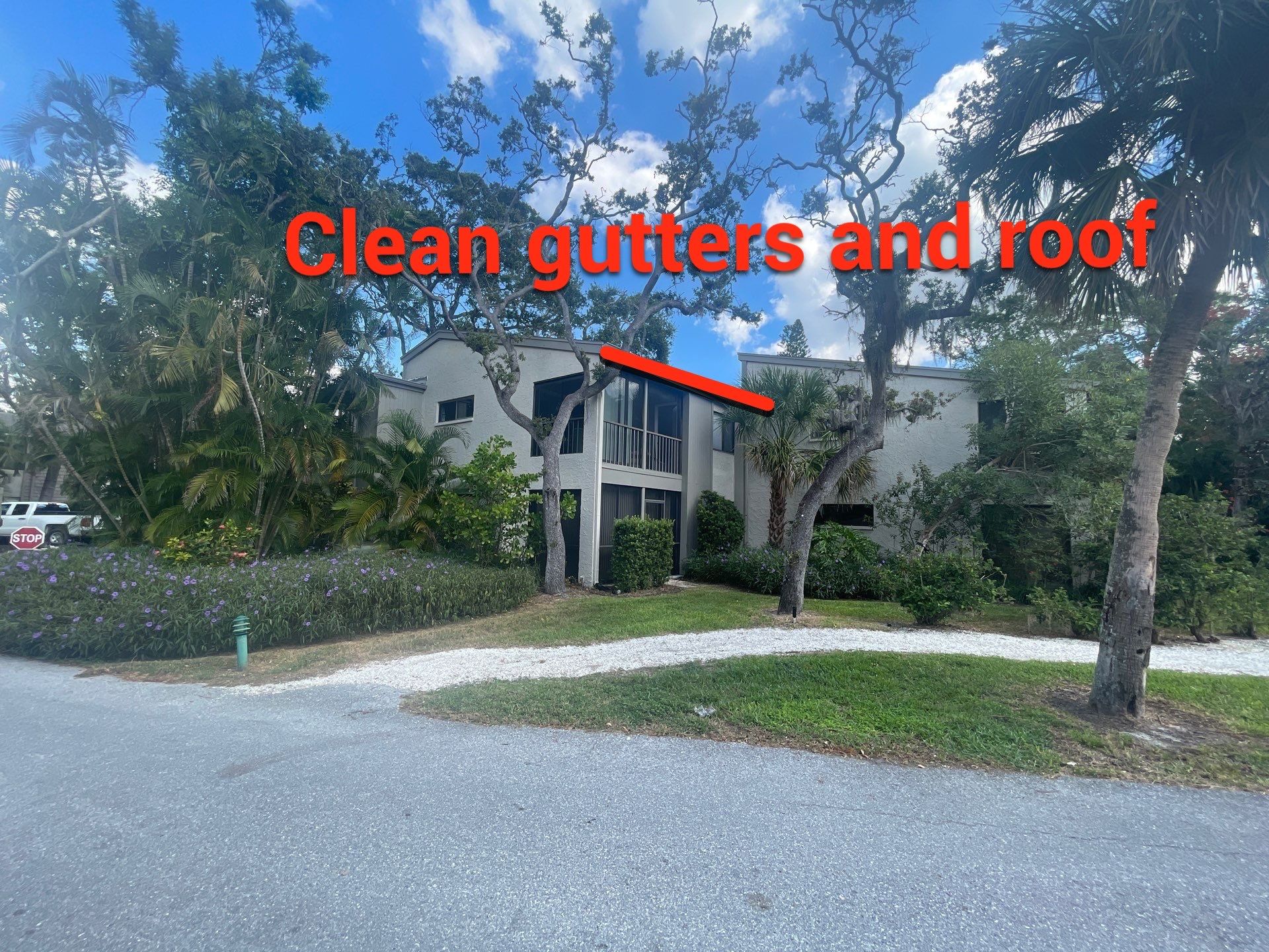 Clean Gutters and Roof in Sarasota FL by Gutter Professors