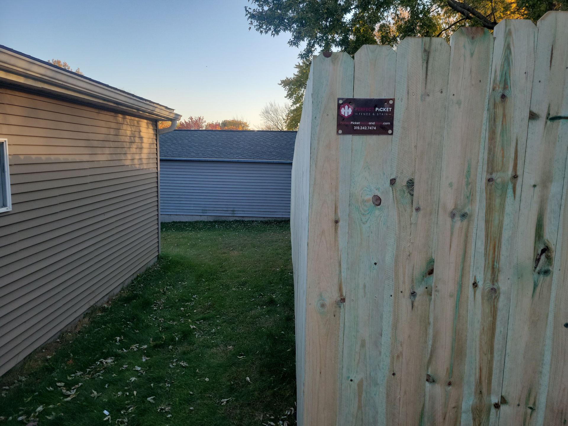 Project in Waterloo by Perfect Picket Fence and Stain