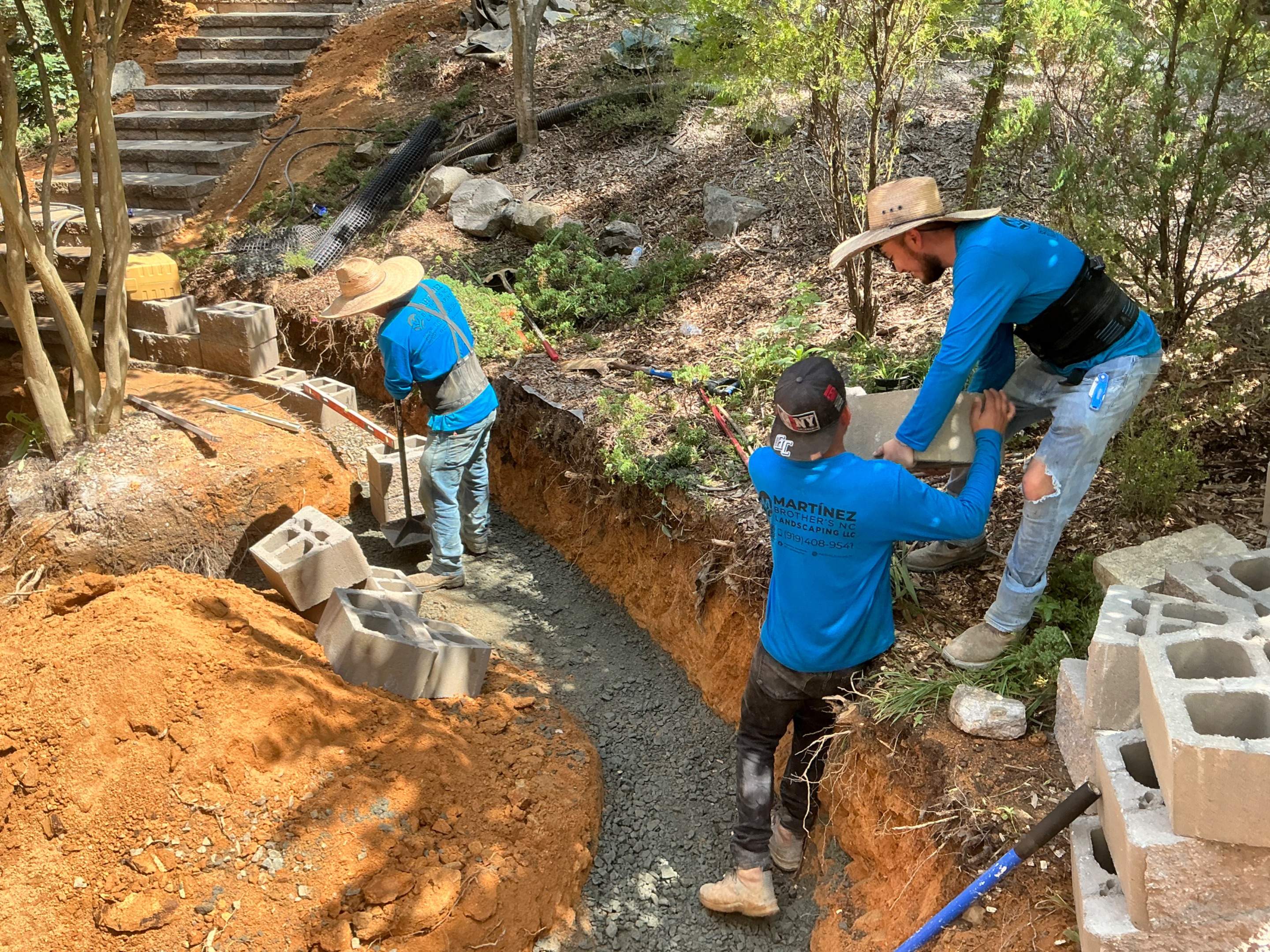 Project in Durham by Martinez Brother’s Nc Landscaping Inc