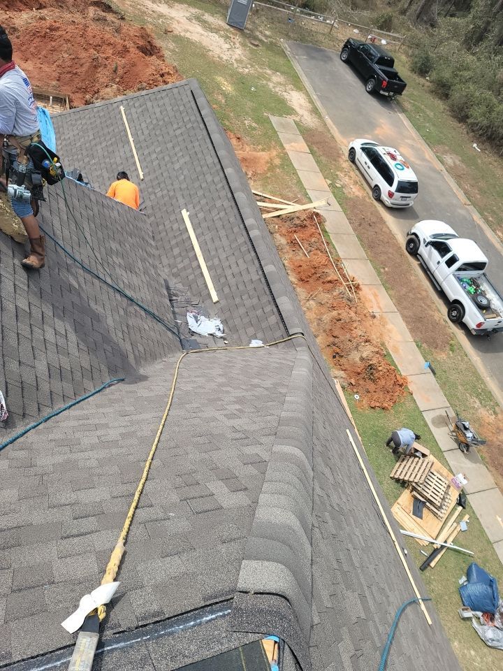 Residential Roofing Installation using Roof Replacement by American Roofing & Construction LLC