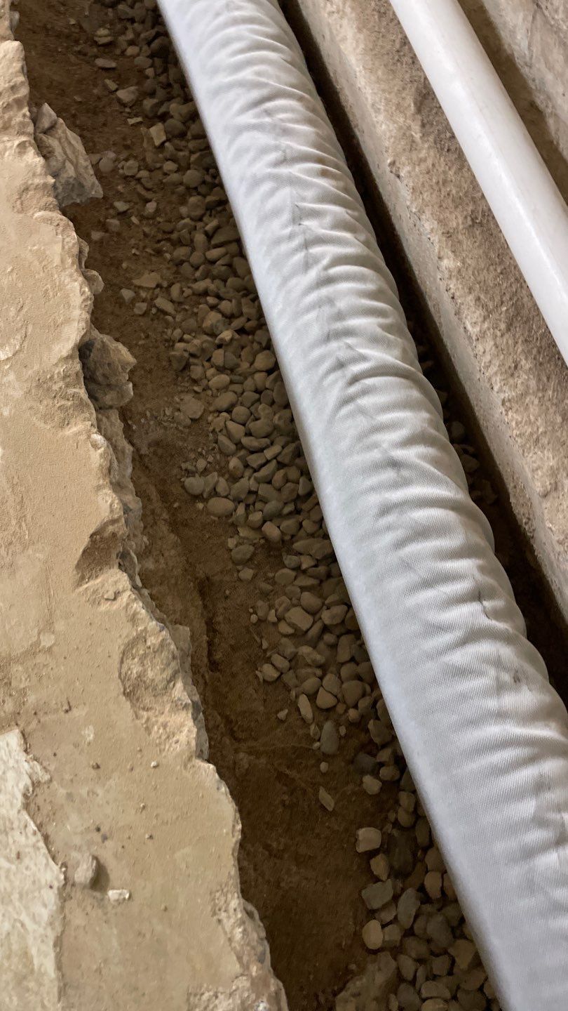 Interior Drain Tile Installation in Columbia Heights, MN by Waterproofing Northeast