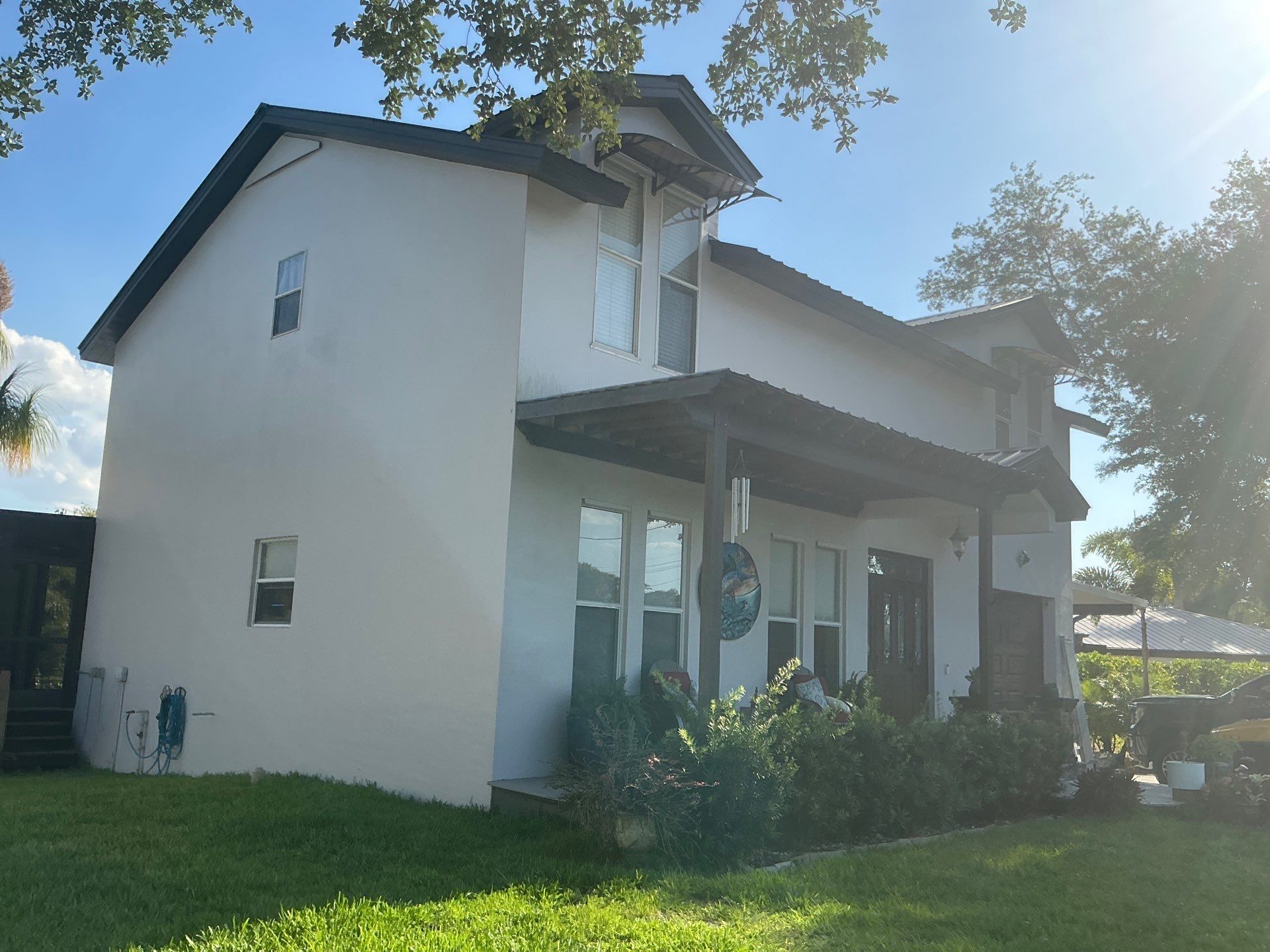 Black 6-Inch K-Style Gutters in North Fort Myers FL by Gutter Professor by Gutter Professors