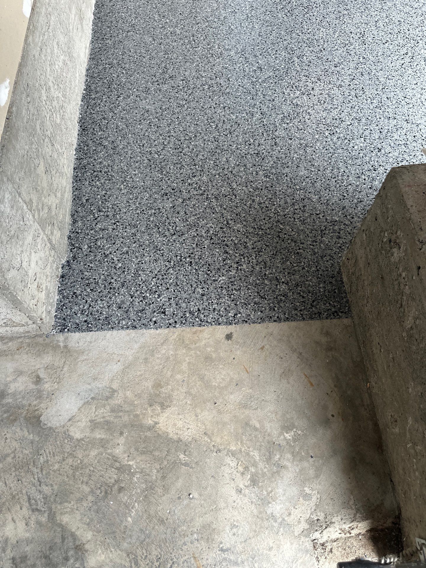 Garage Floor Coating using Nightfall by My Garage Floor Guys