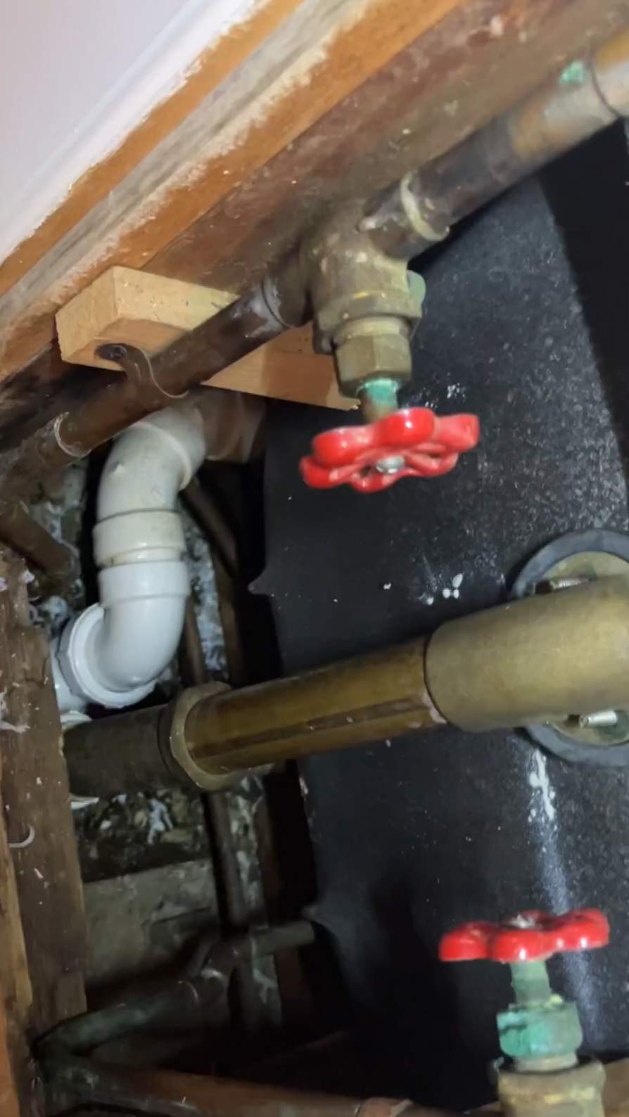 Second-Floor Tub Leak Repair — Marblehead, MA by FAGONE MECHANICAL