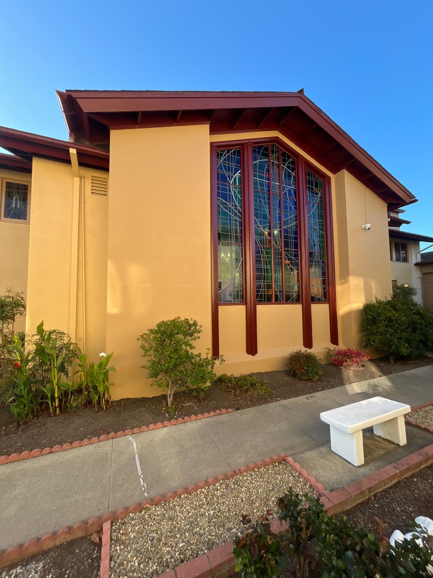 Assumption church San Leandro  by Herrera’s Bay Area Painting inc.