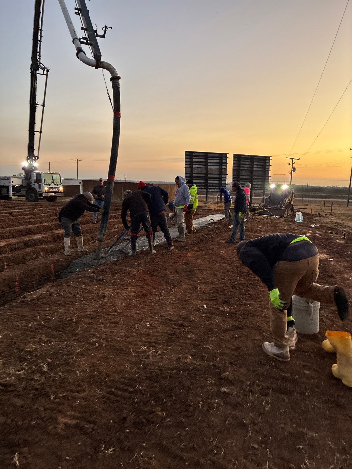 17 Truck Pour by Clays Services Inc