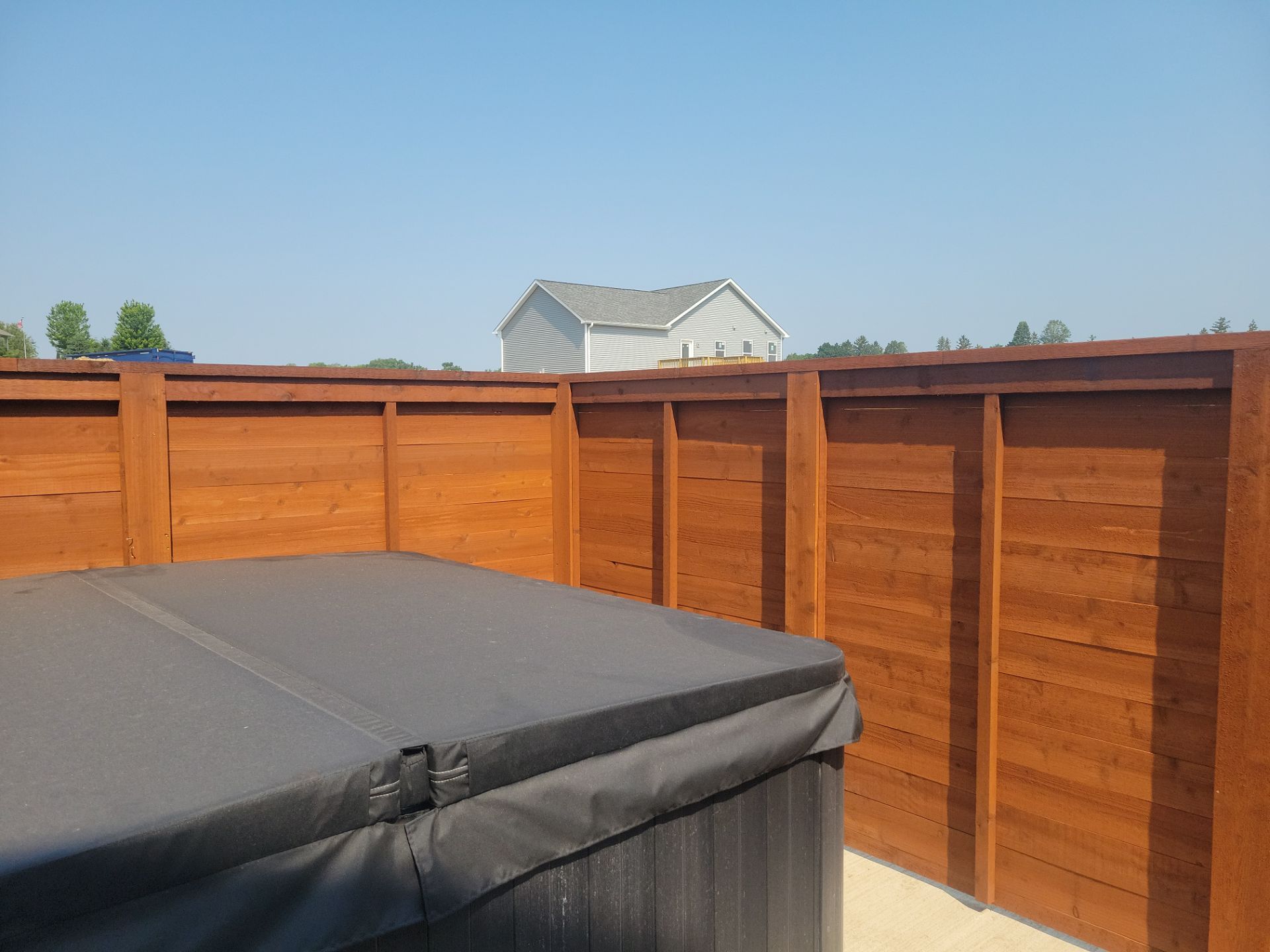 Project in Waverly by Perfect Picket Fence and Stain
