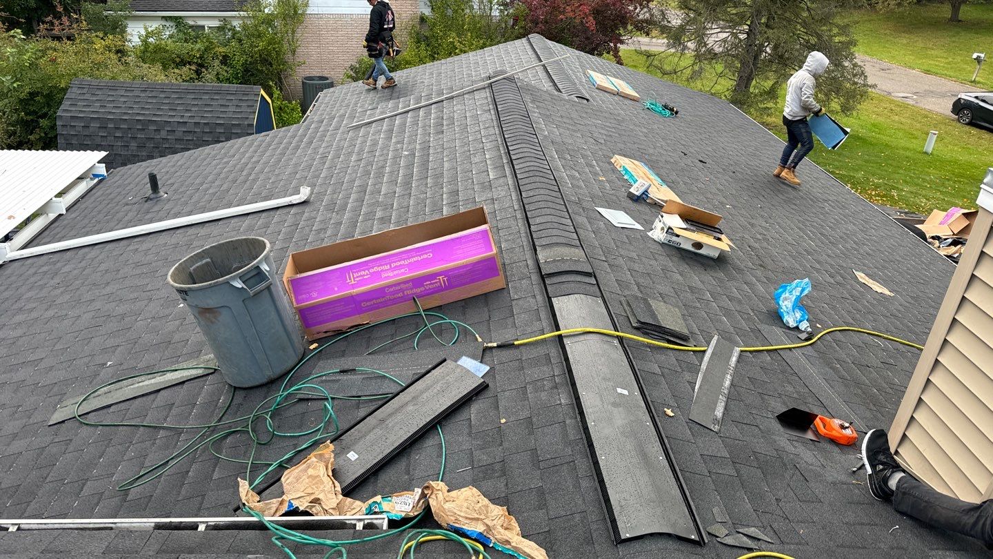Roof Replacement using CertainTeed Landmark by 180 Contractors