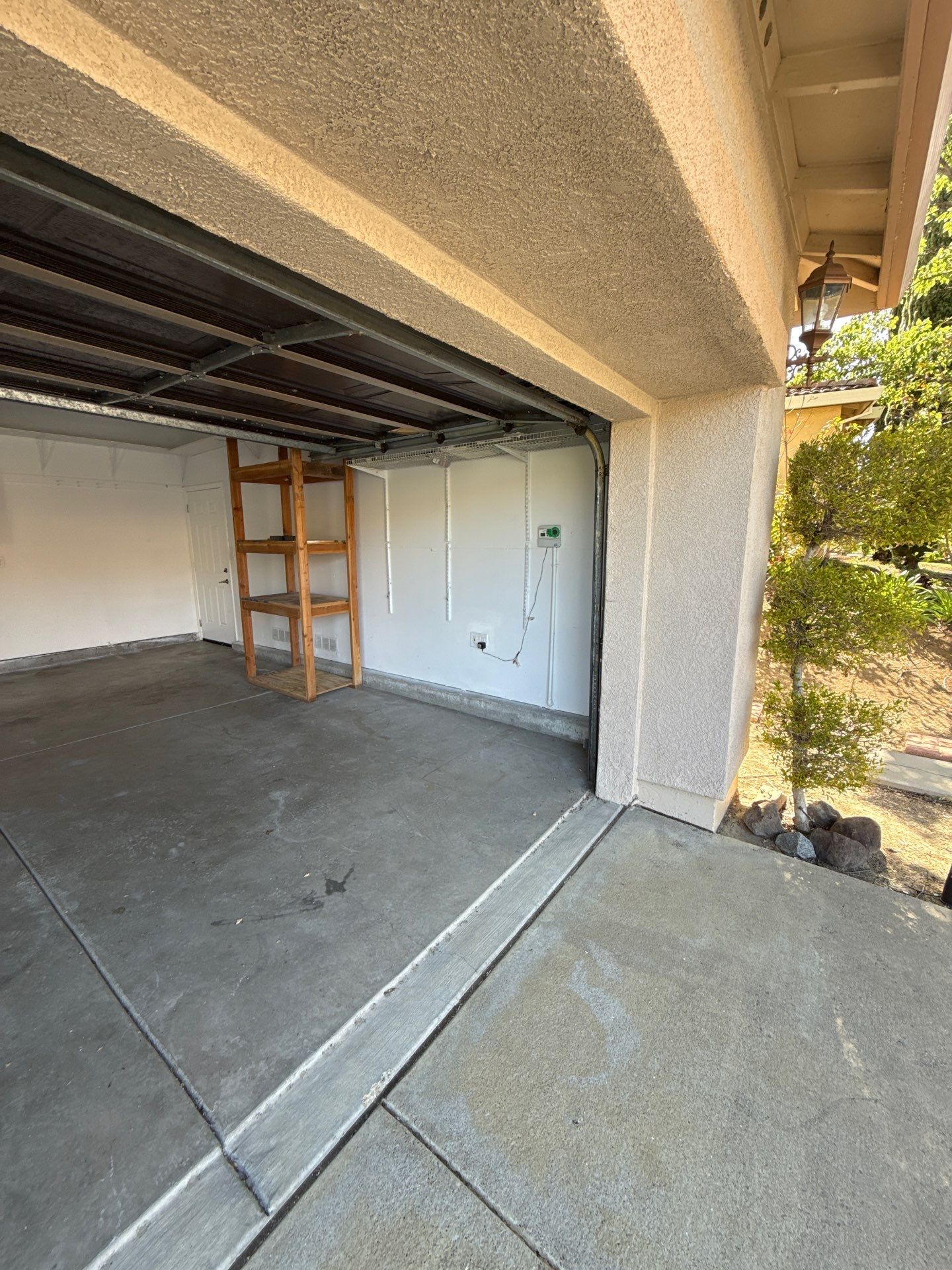 Garage Floor: Vinyl Chip using Light Grey by J&C Concrete Restoration, Inc