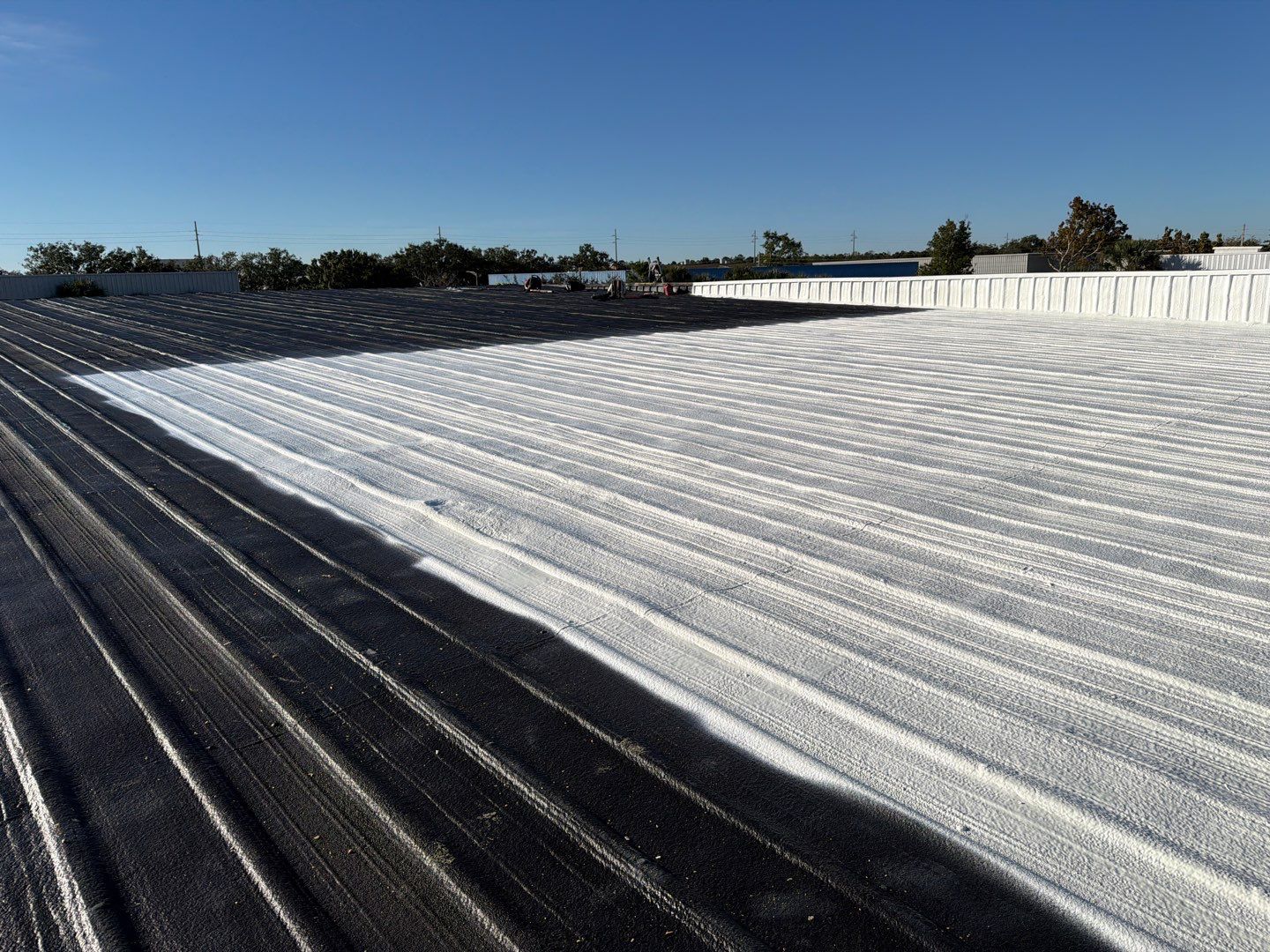 Orlando Commercial Metal Roof Restoration and Silicone Coating System by CES Roofing