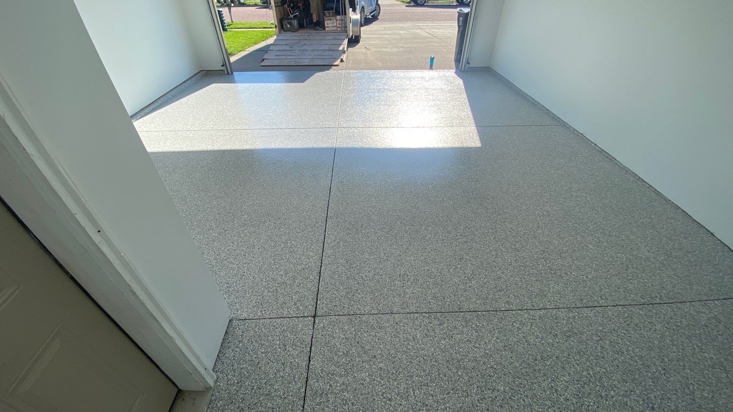 Garage using Tidalwave by Select Painting, Coatings & Garage Cabinets