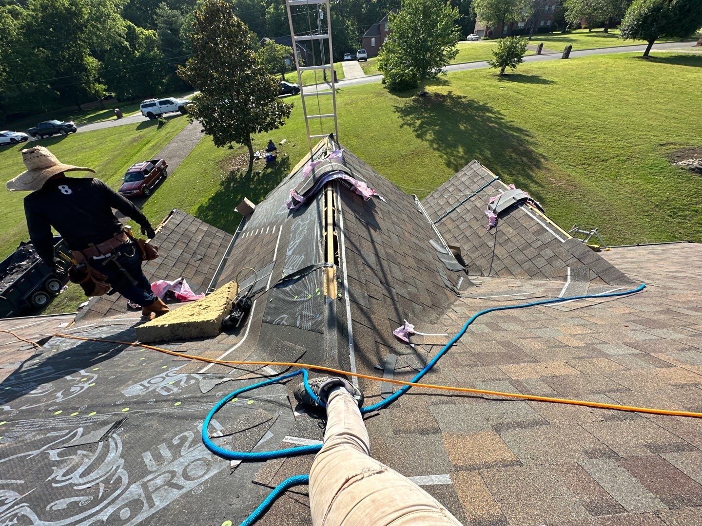 Residential Roofing Installation using Owens Corning Duration Shingles Roofing System by Undersun Roofing 