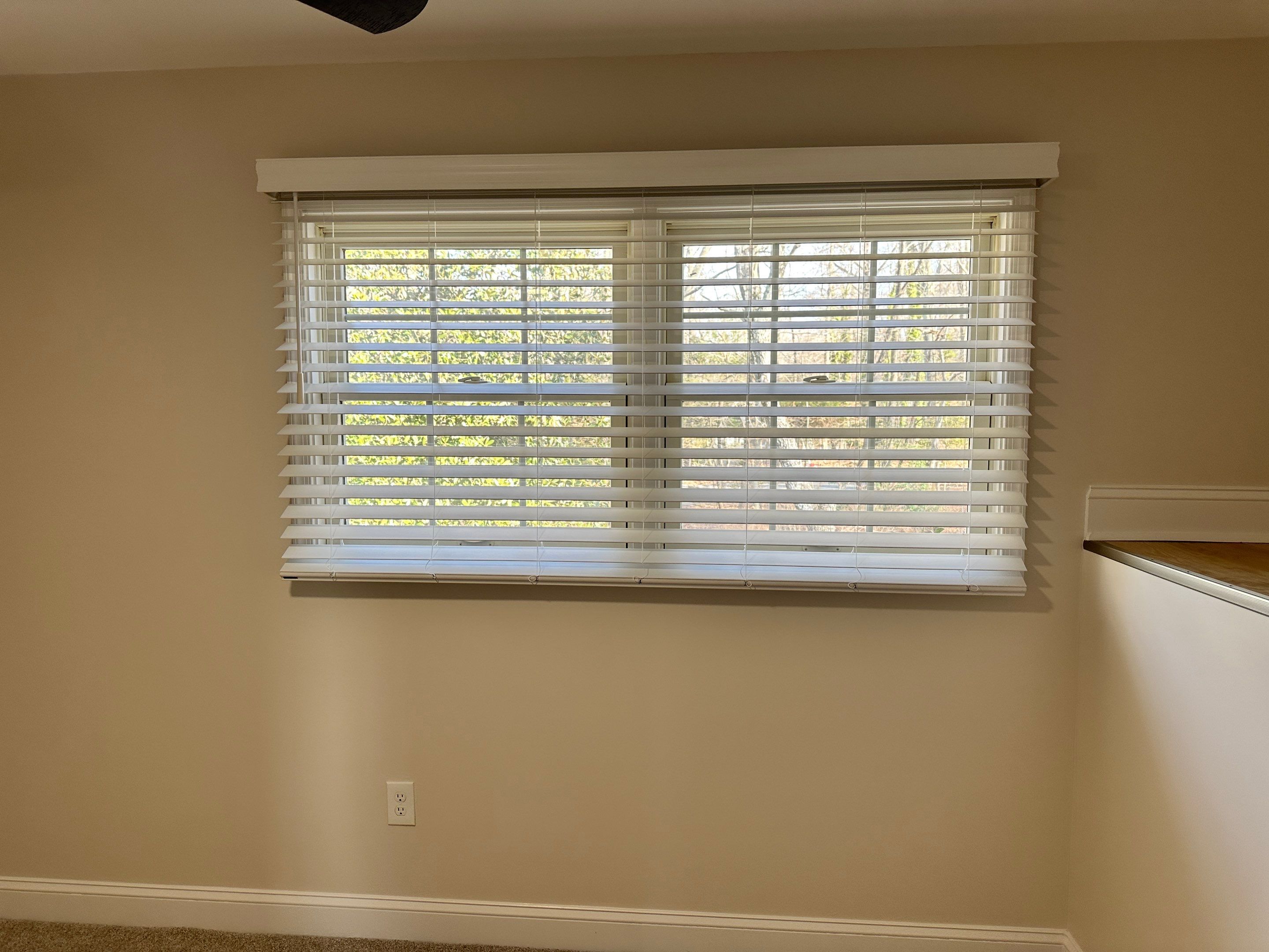 Roller Shade and Faux Wood Blind Installation - Dunkirk by Southern Maryland Custom Blinds