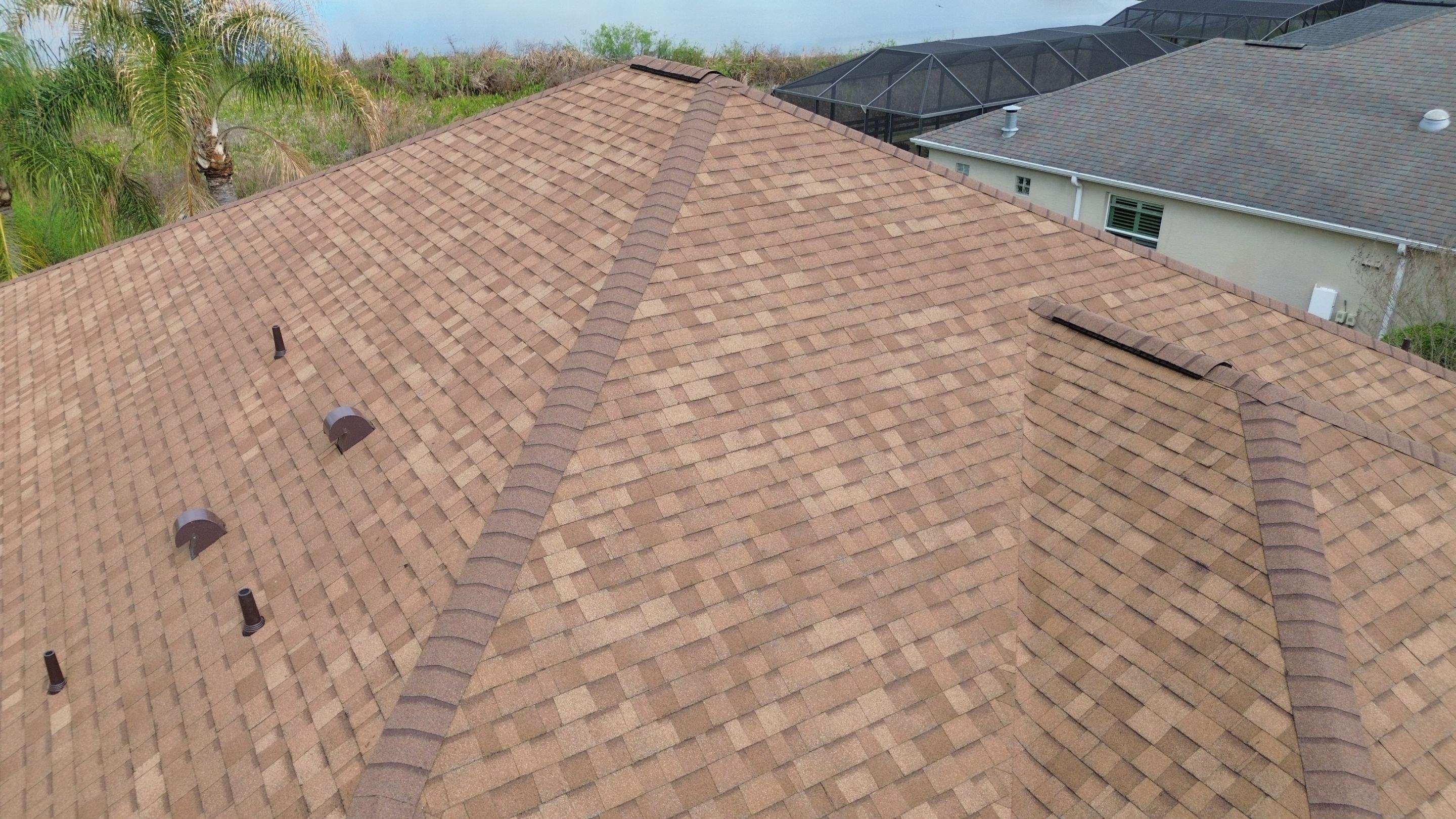 Desert Tan Reroof in The Villages, FL by Brehm Roofing