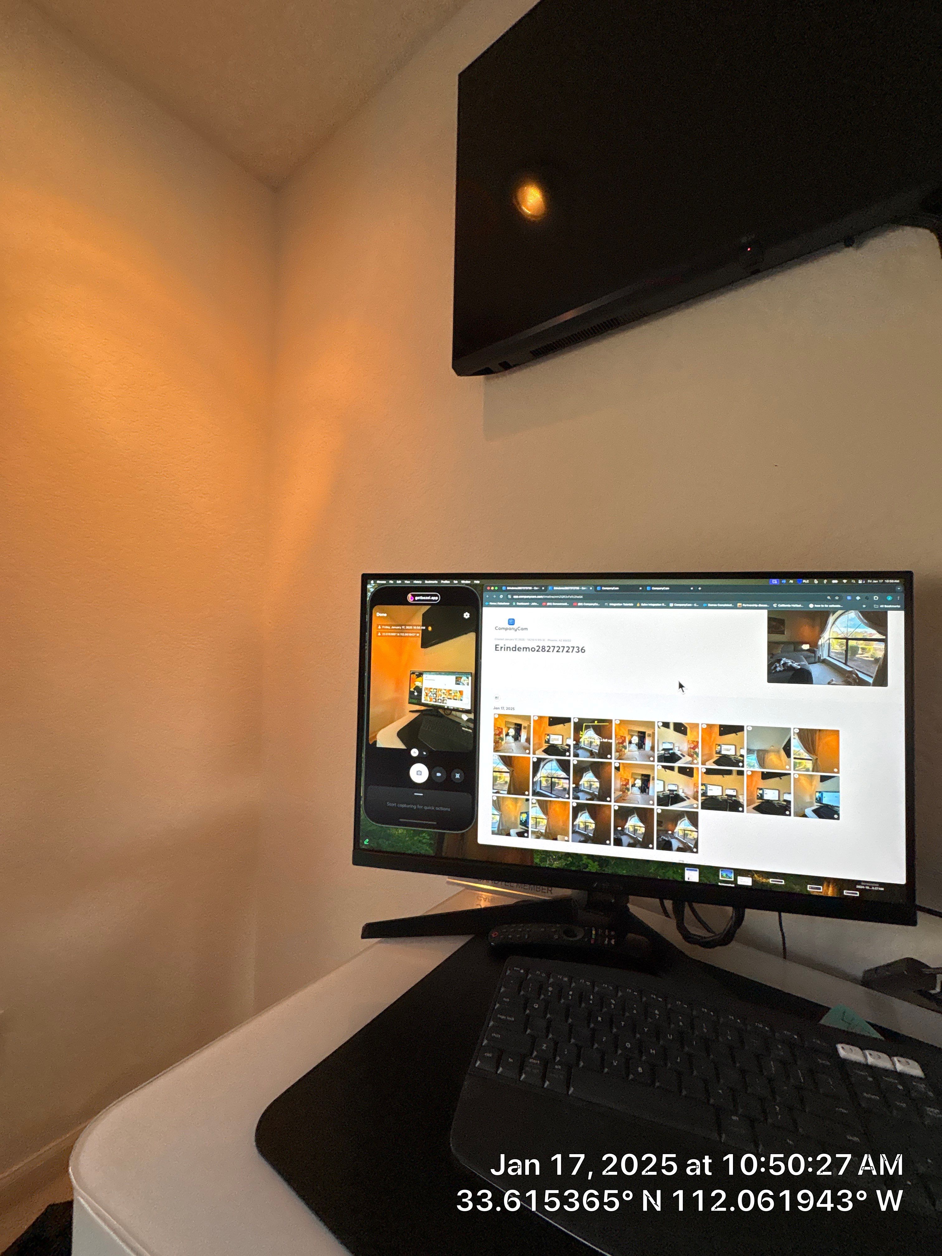 Basement Remodel using everything by CompanyCam Sales Demo