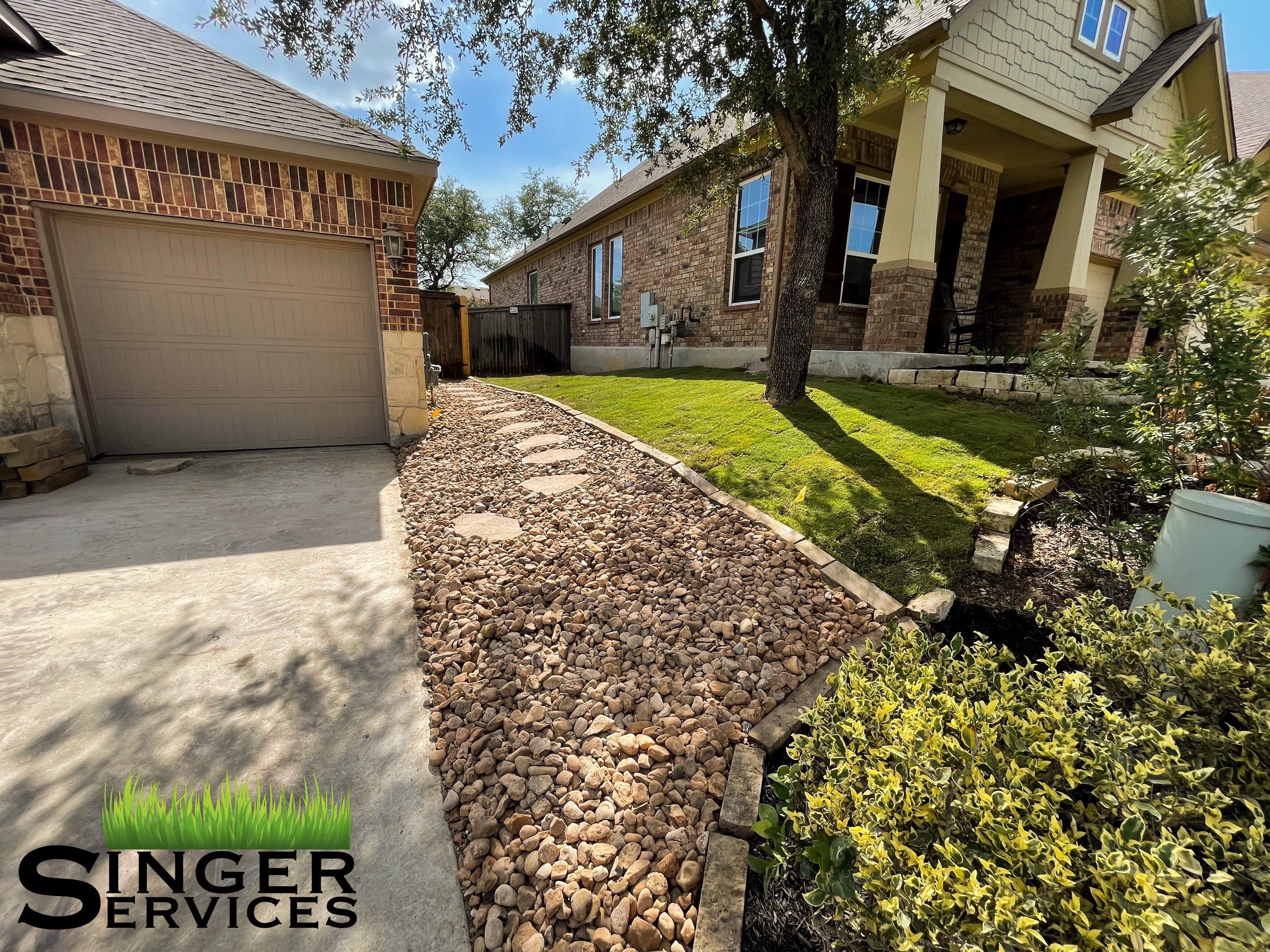 Complete Landscape Restoration after Pool Installation by Singer Services
