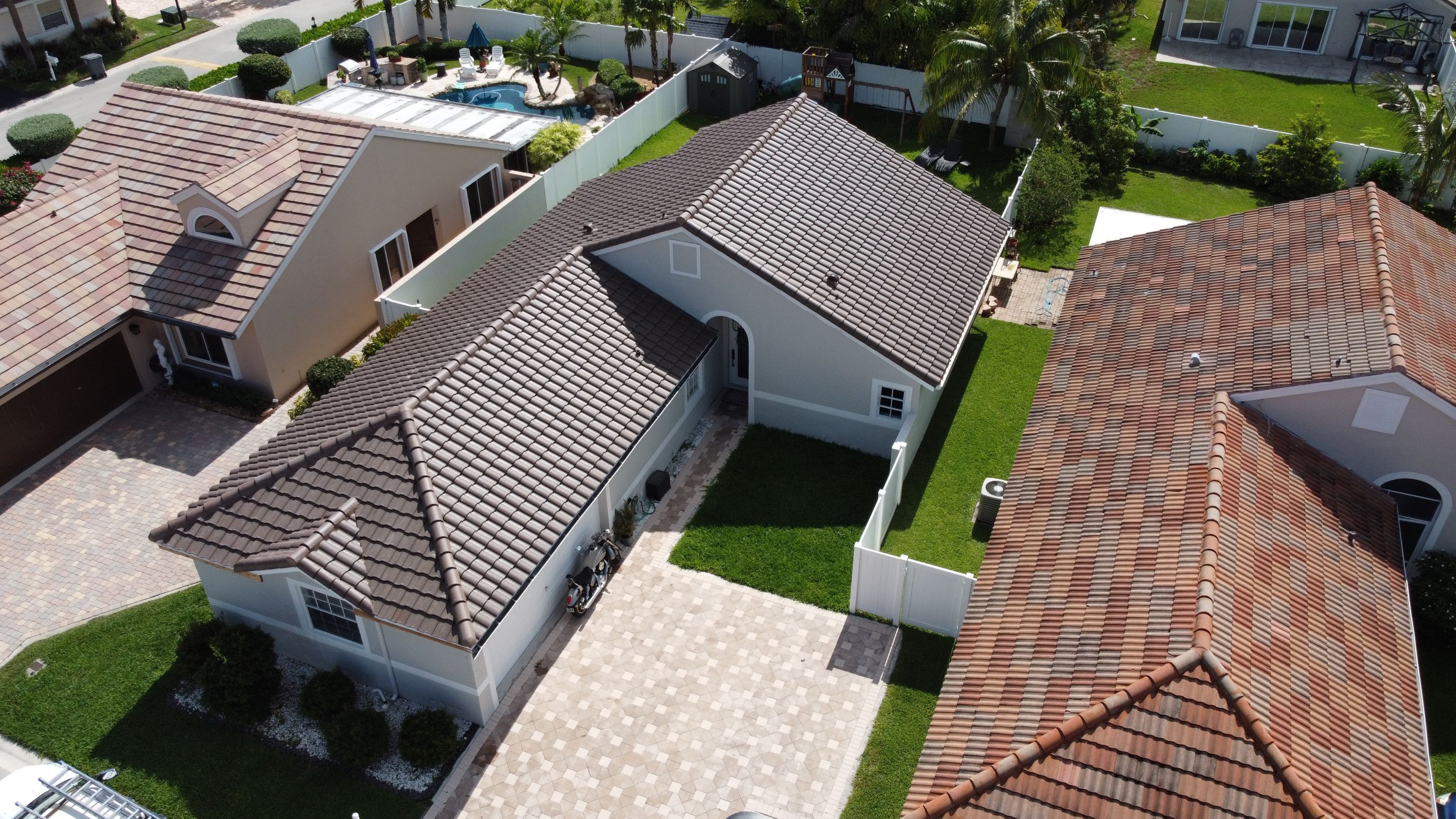 Residential Roofing Installation using Eagle Roofing Tile by BLUES BROTHERS ROOFING