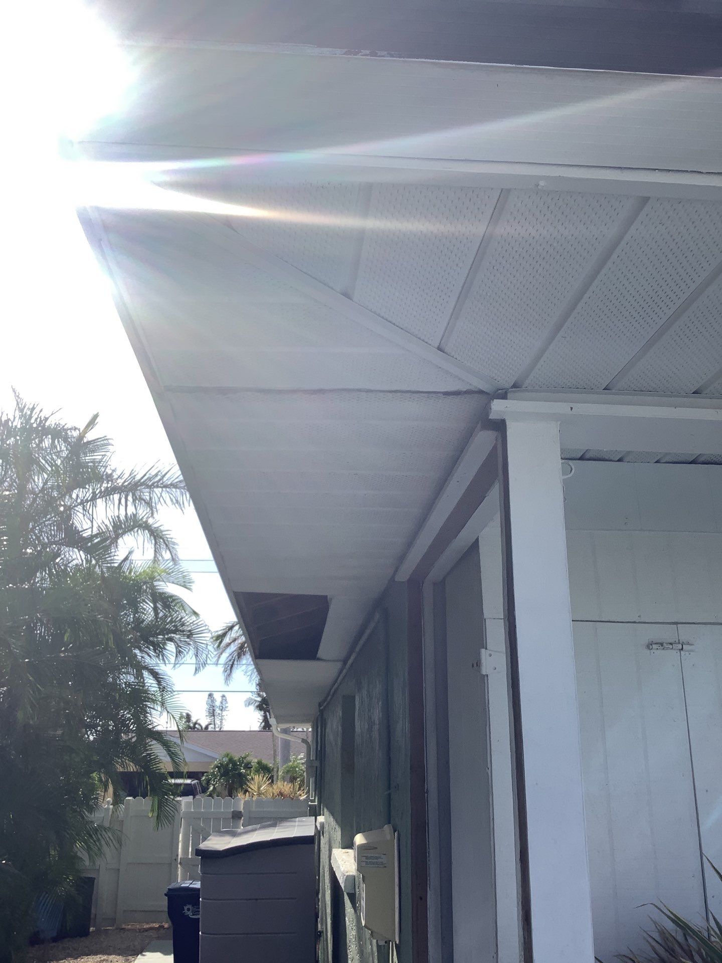 Soffit Repair Project in Bradenton FL by Gutter Professors
