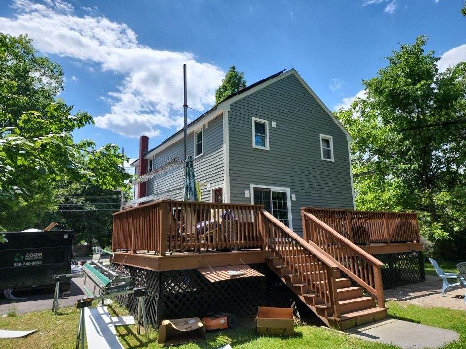 Siding Installation using James Hardie by UBrothers Construction