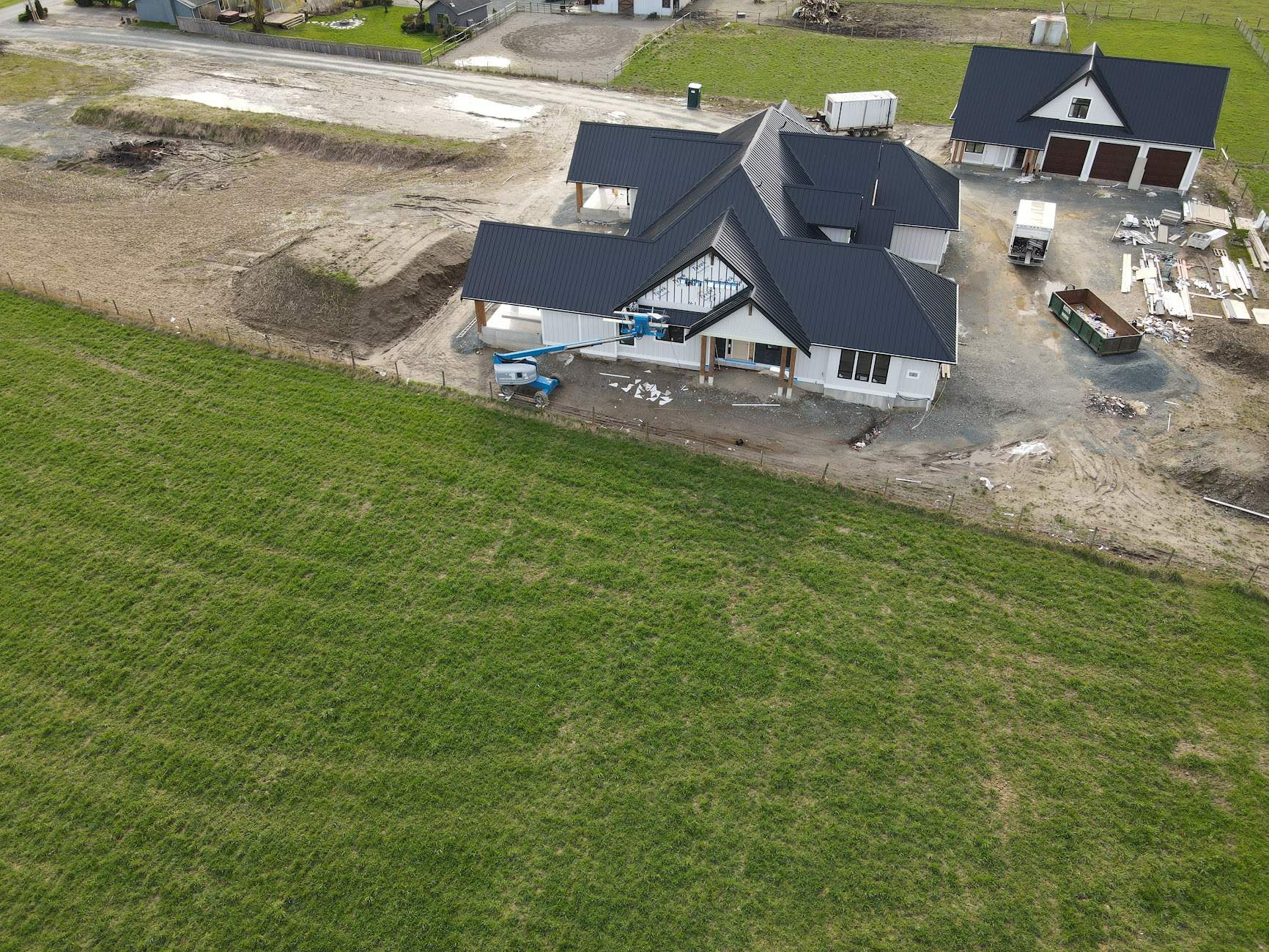 Residential Roofing Installation using 12" Prolok metal  by Top Notch Roofing Inc