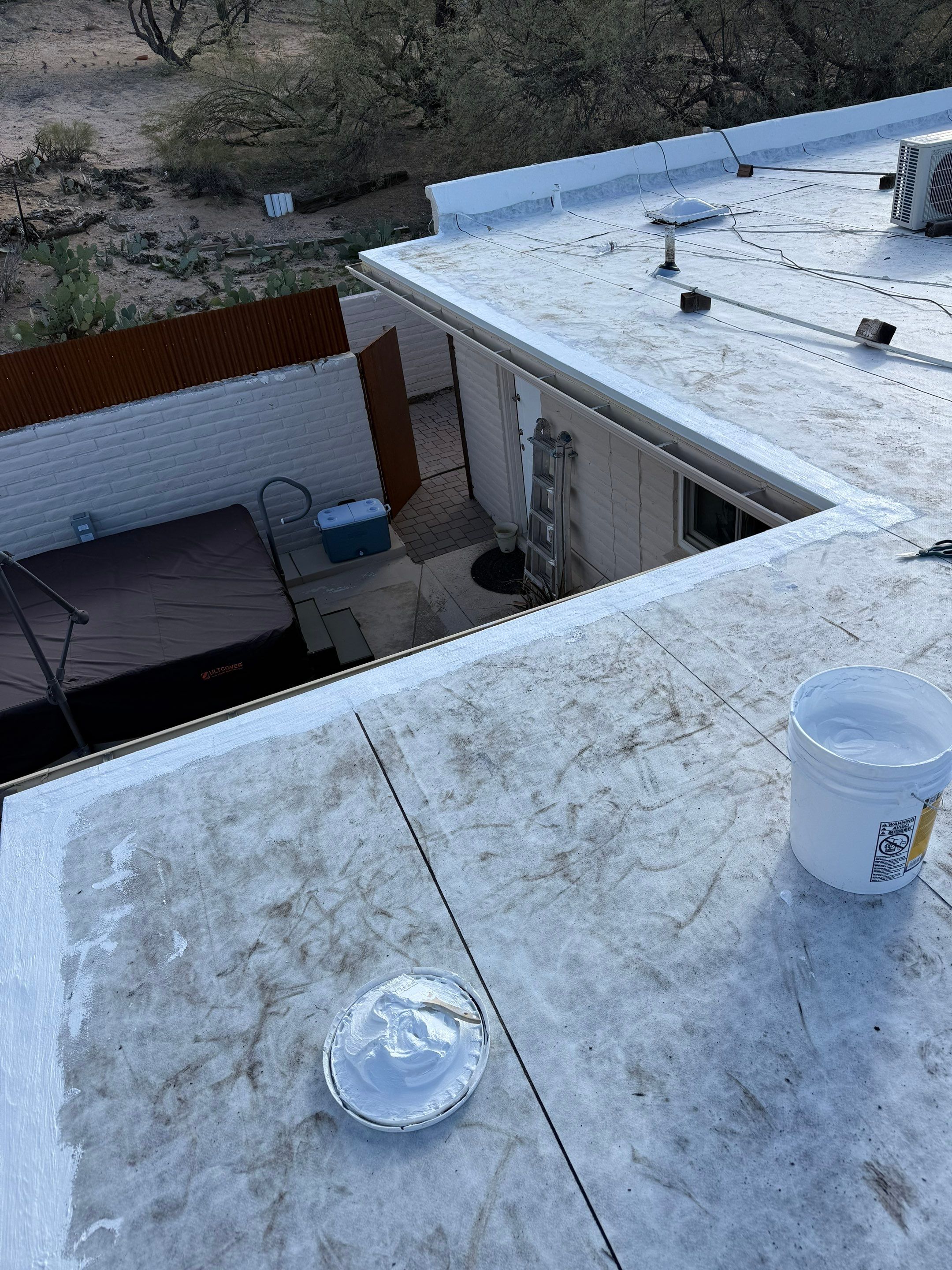 Project in Tucson by West Coast Roofing AZ