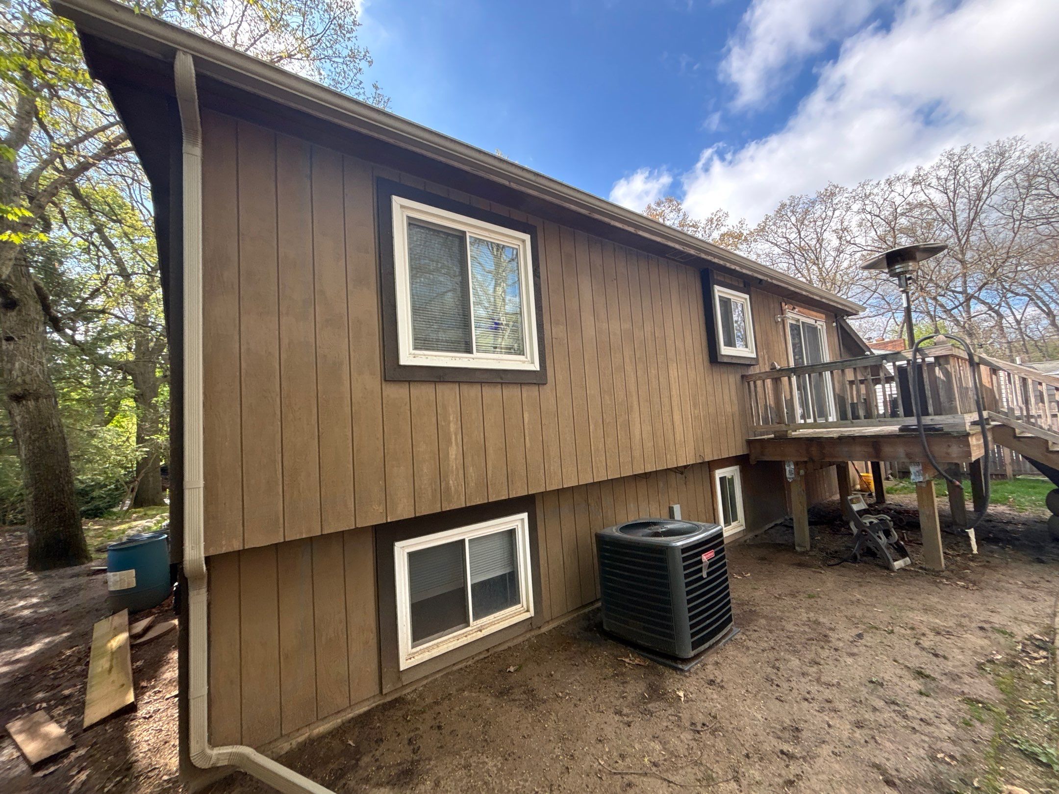 Siding Replacement using Alside D4 Odyssey-Plus Dutchlap Ageless Slate by 180 Contractors