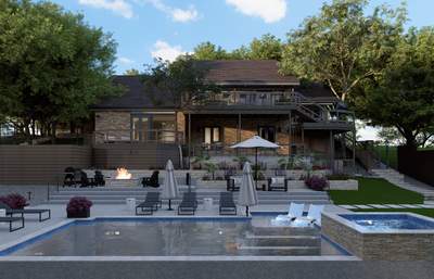 3D Design Render, Fair Oaks Ranch TX