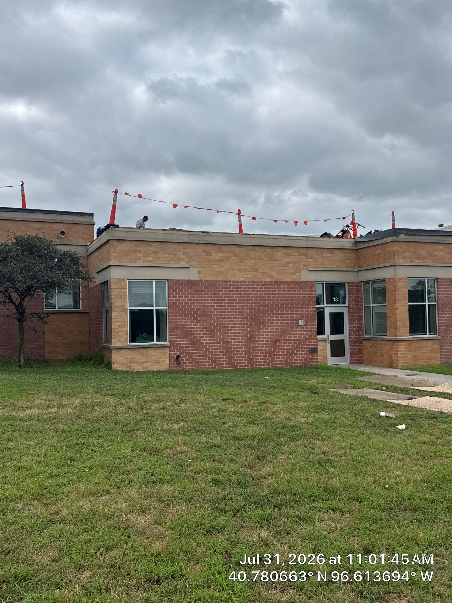 Commercial Flat Roof Installation for Lincoln Middle School by Customer Success Demo Account