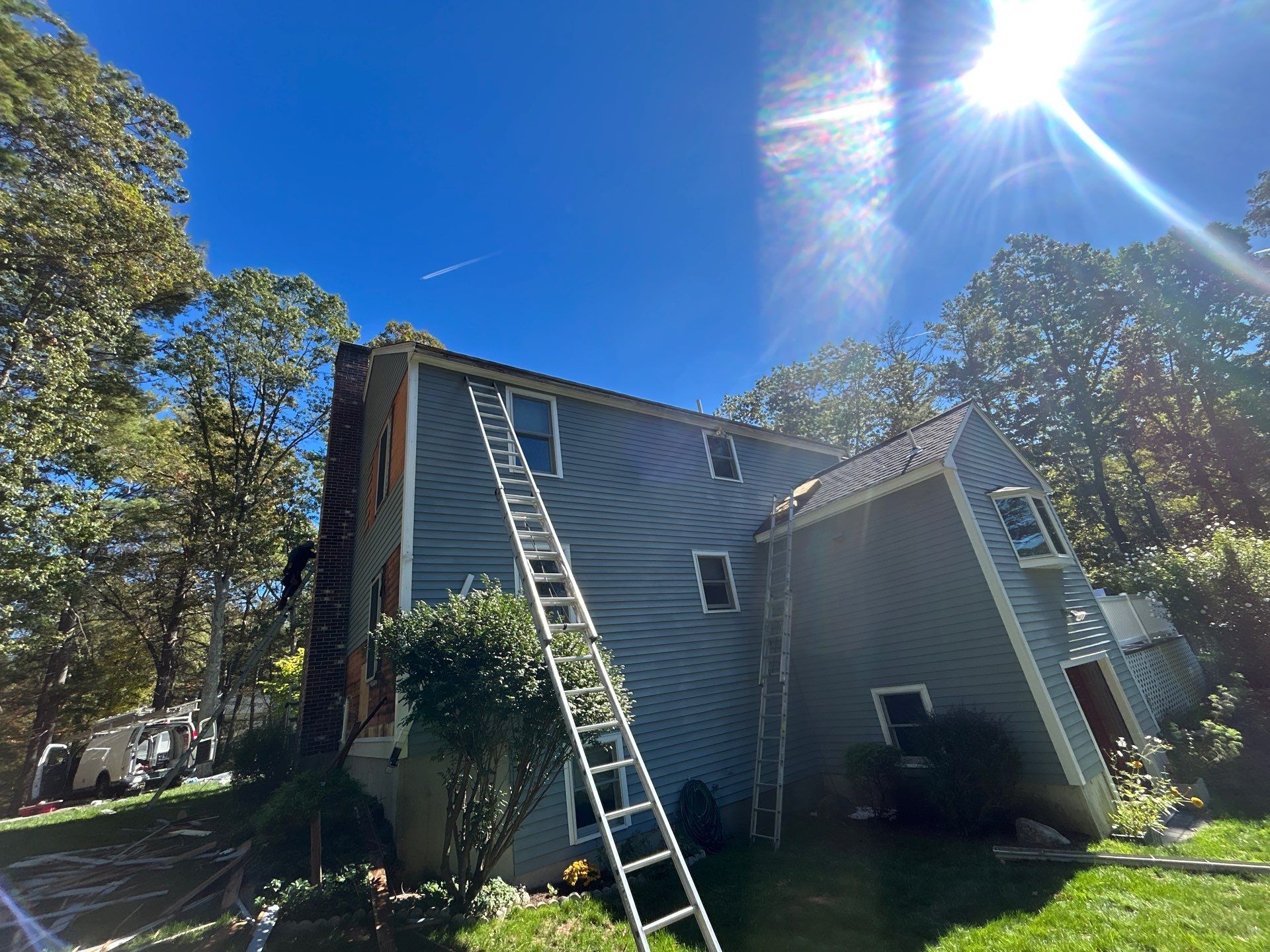 Clapboard, Trim & Gutter Replacement – Groton, MA by Mighty Dog Roofing of Greater Middlesex County