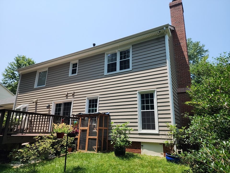 House Wash using cleaner by Power Wash Masters LLC