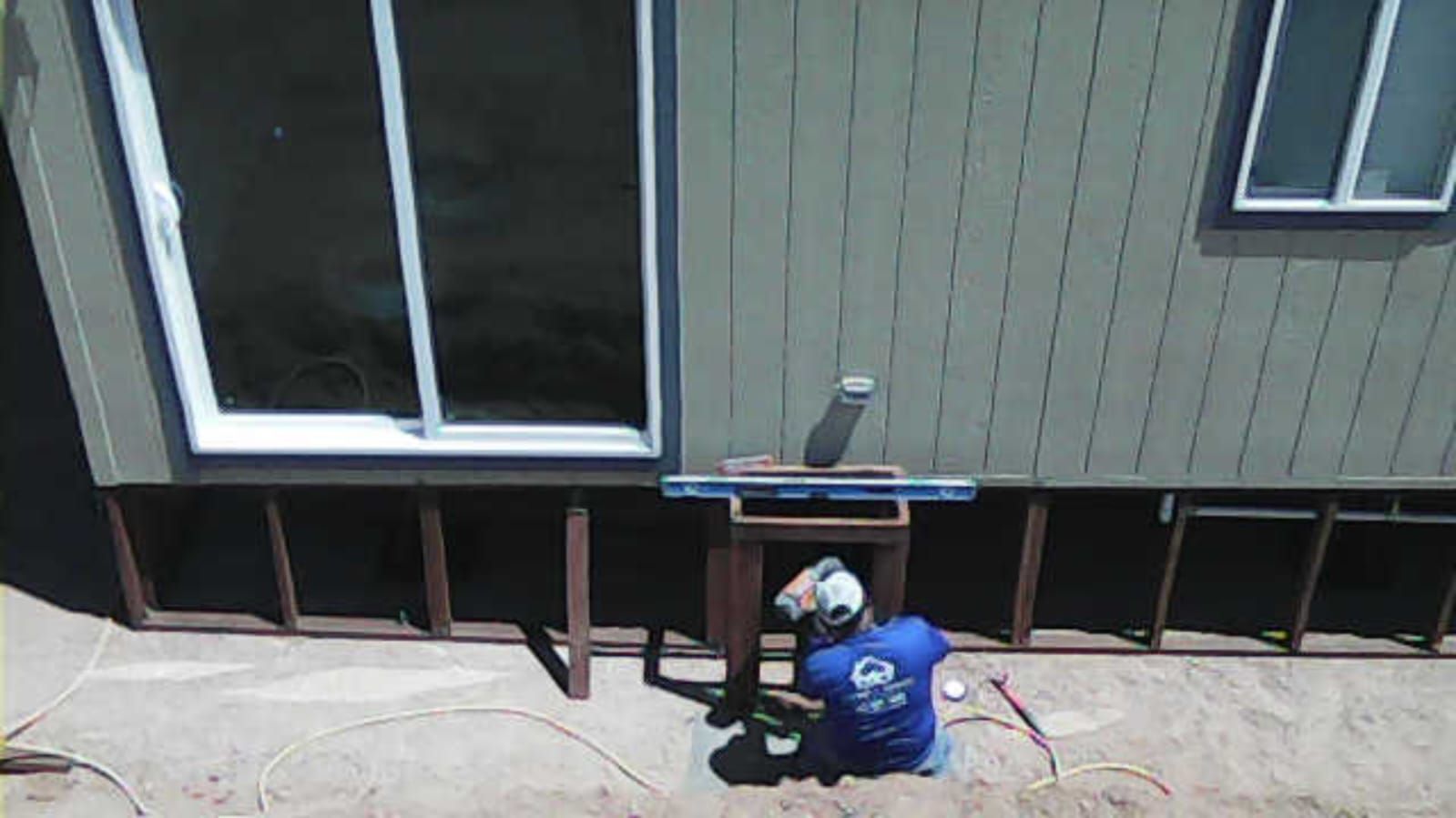 Project in Eloy by Mobile Home Installations