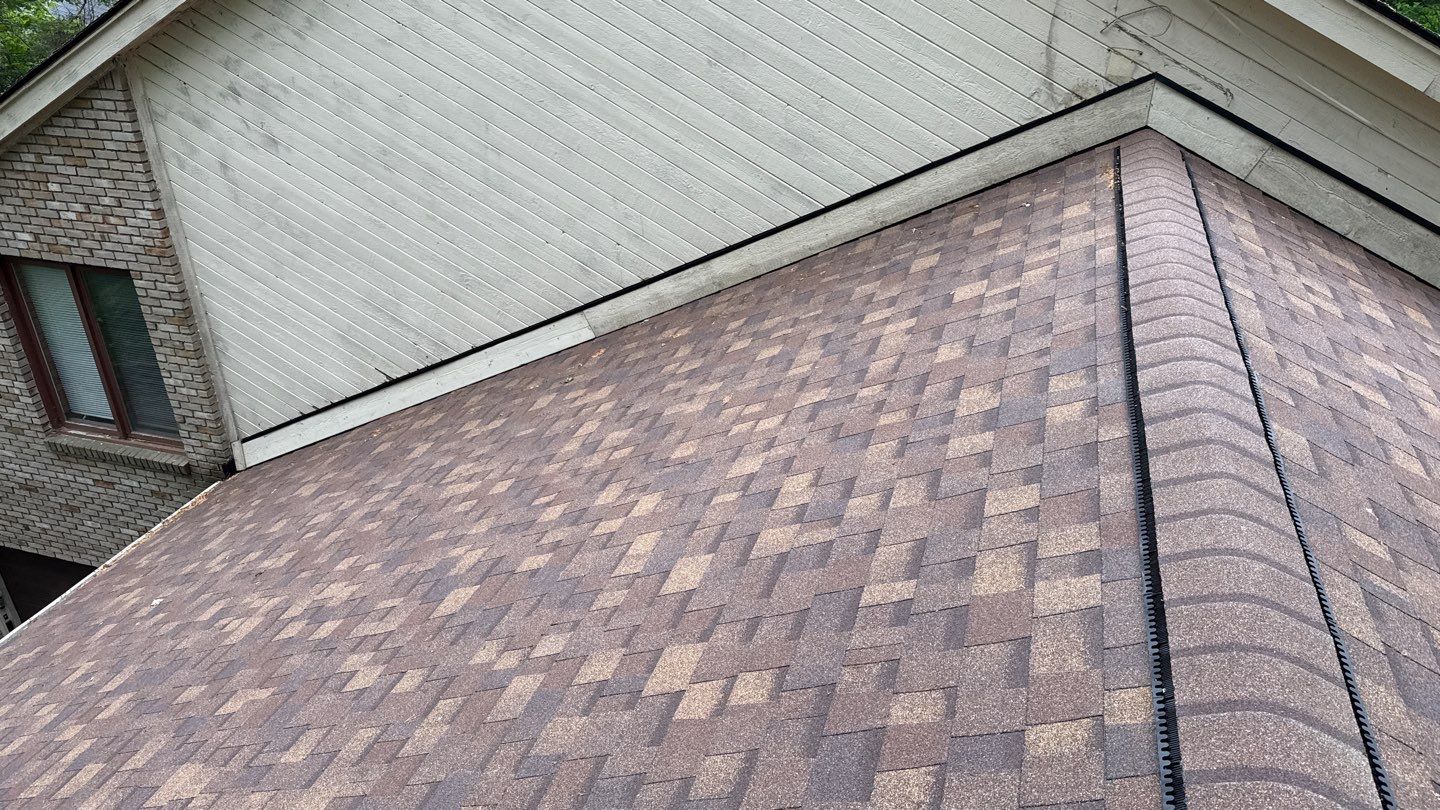 Roof Replacement using Owens Corning Desert Rose by 180 Contractors