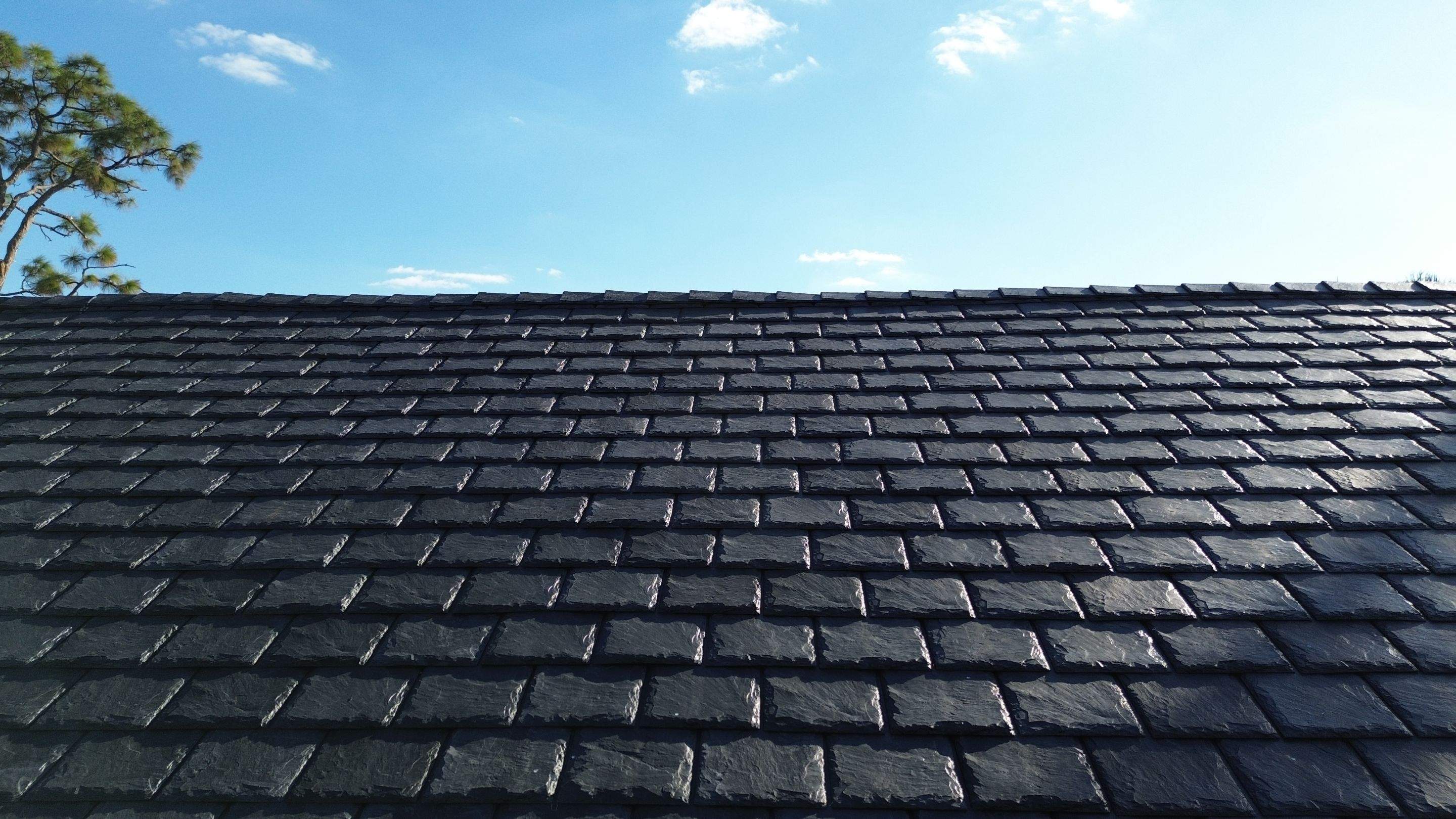 Residential Roofing Installation using Brava Slate Tile in Estero, Florida by International Roofing